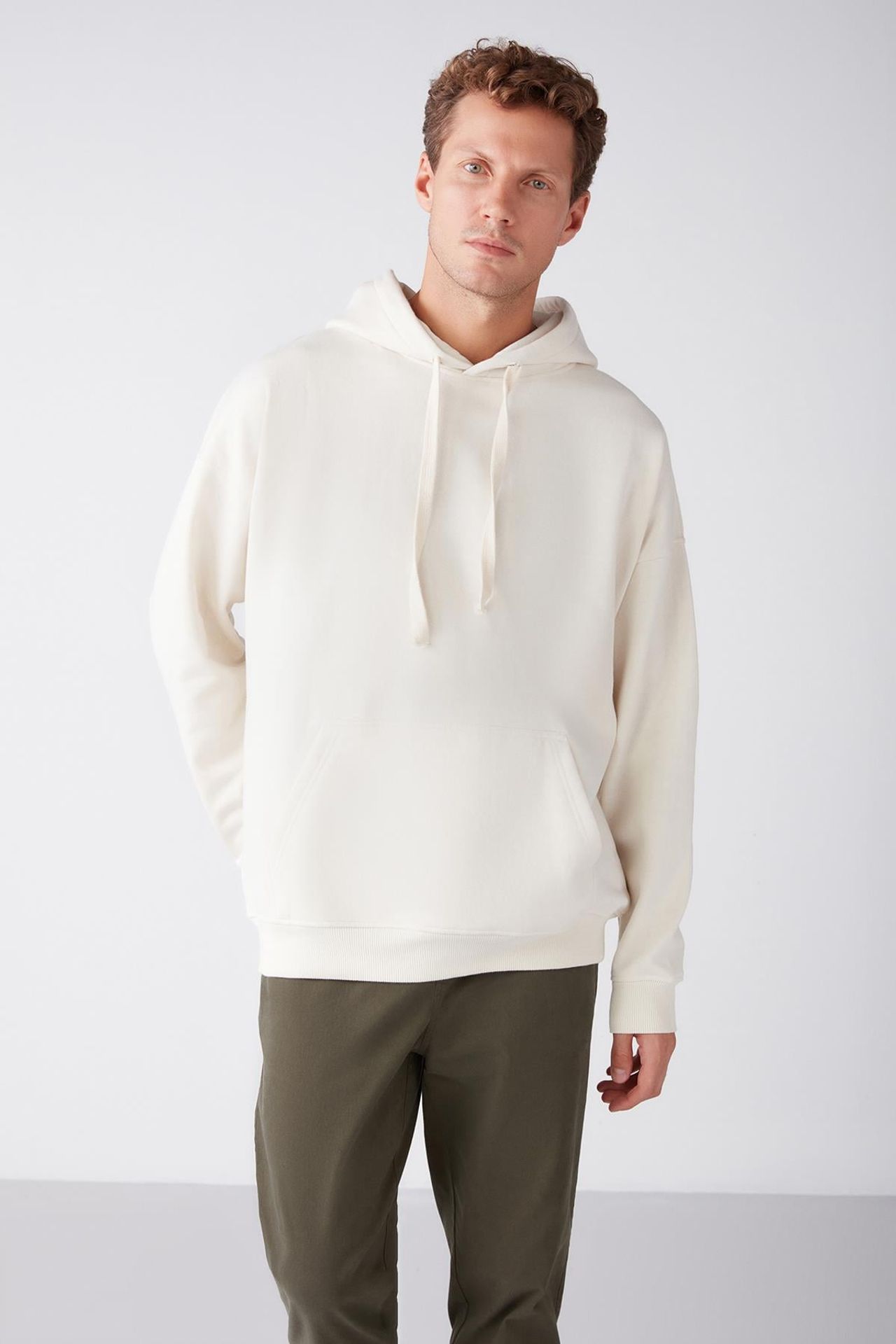 GRIMELANGE Oversize Kapüşonlu Cepli Sweatshirt 2
