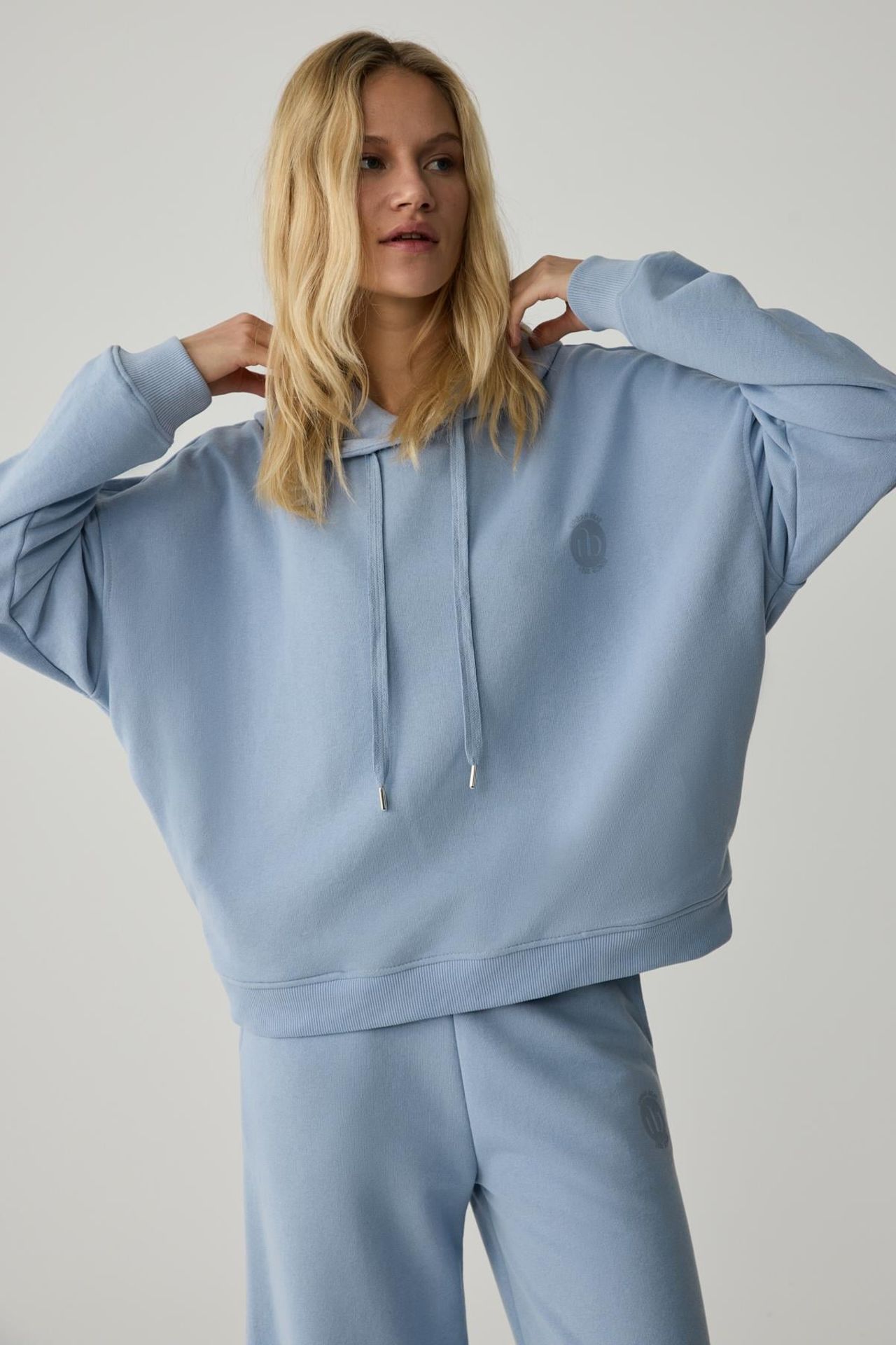 GRIMELANGE Oversized Hooded Sweatshirt 1