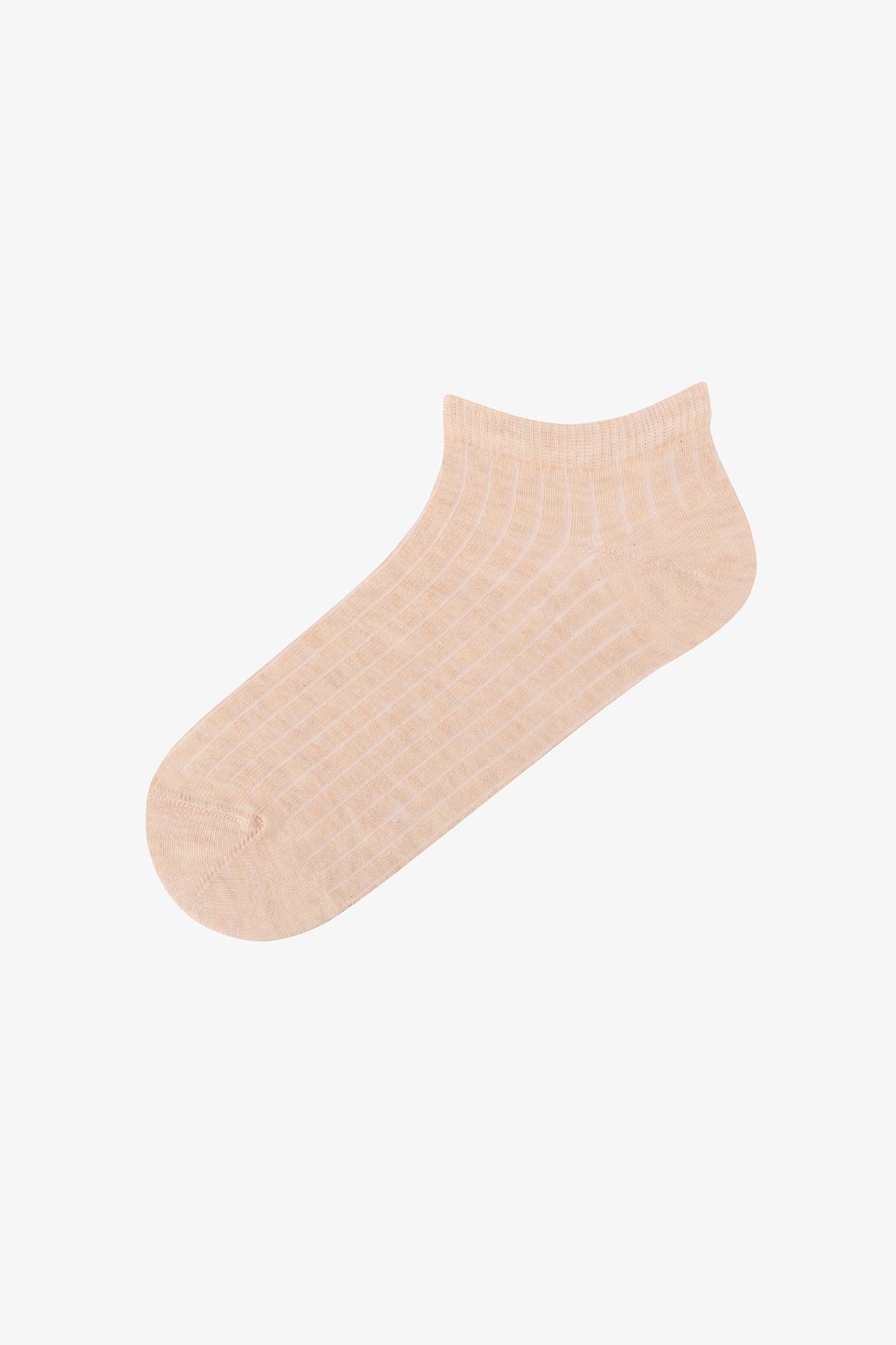 PENTI Nature Ribbed Jacquard Pair Ankle Socks 4