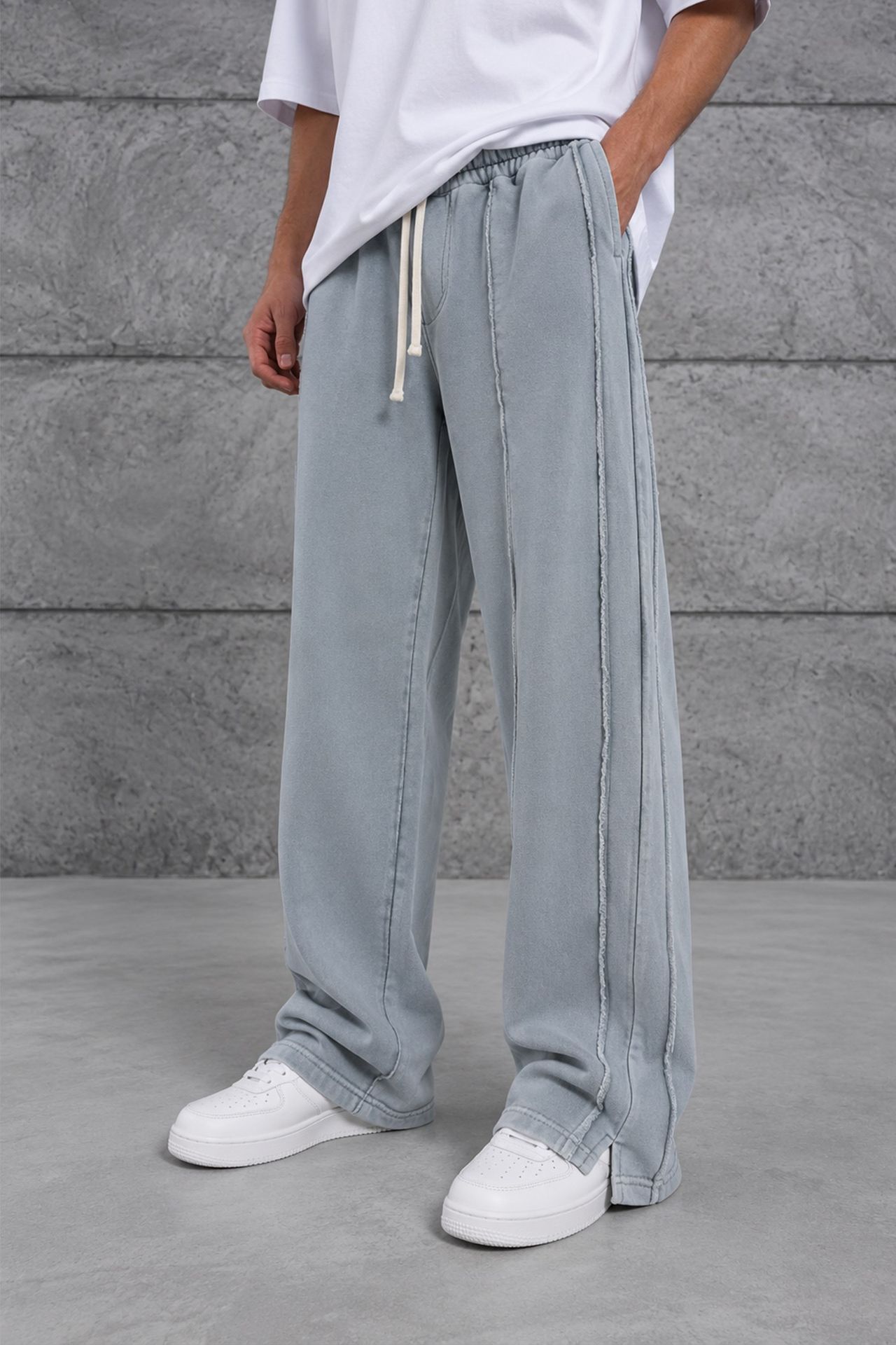 NOMARC Geniş Paça Bağcıklı Jogger 2