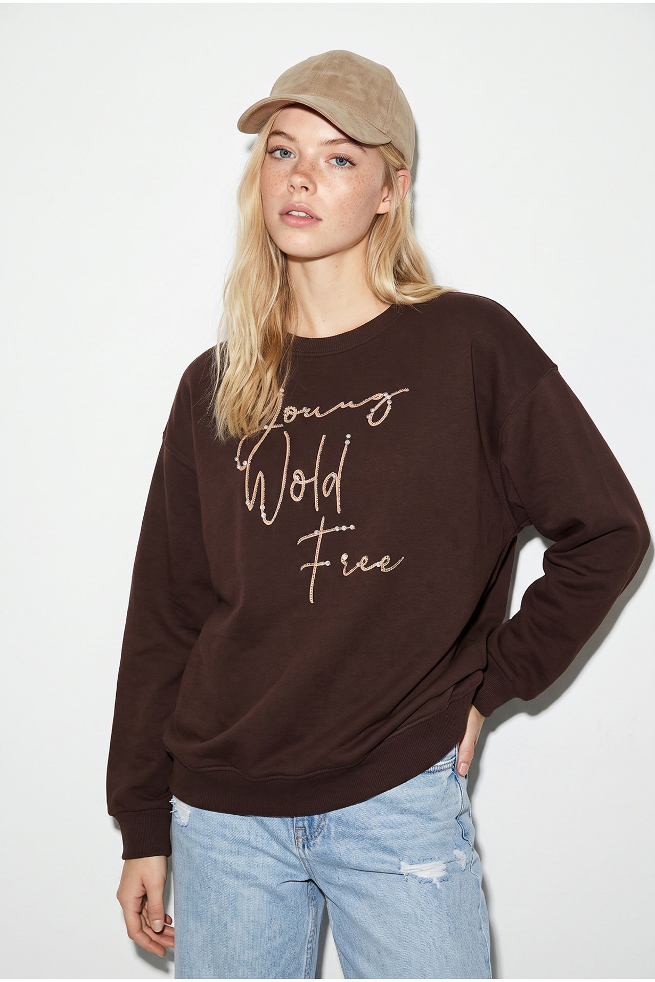 LUCCI Kadın Sweatshirt 3