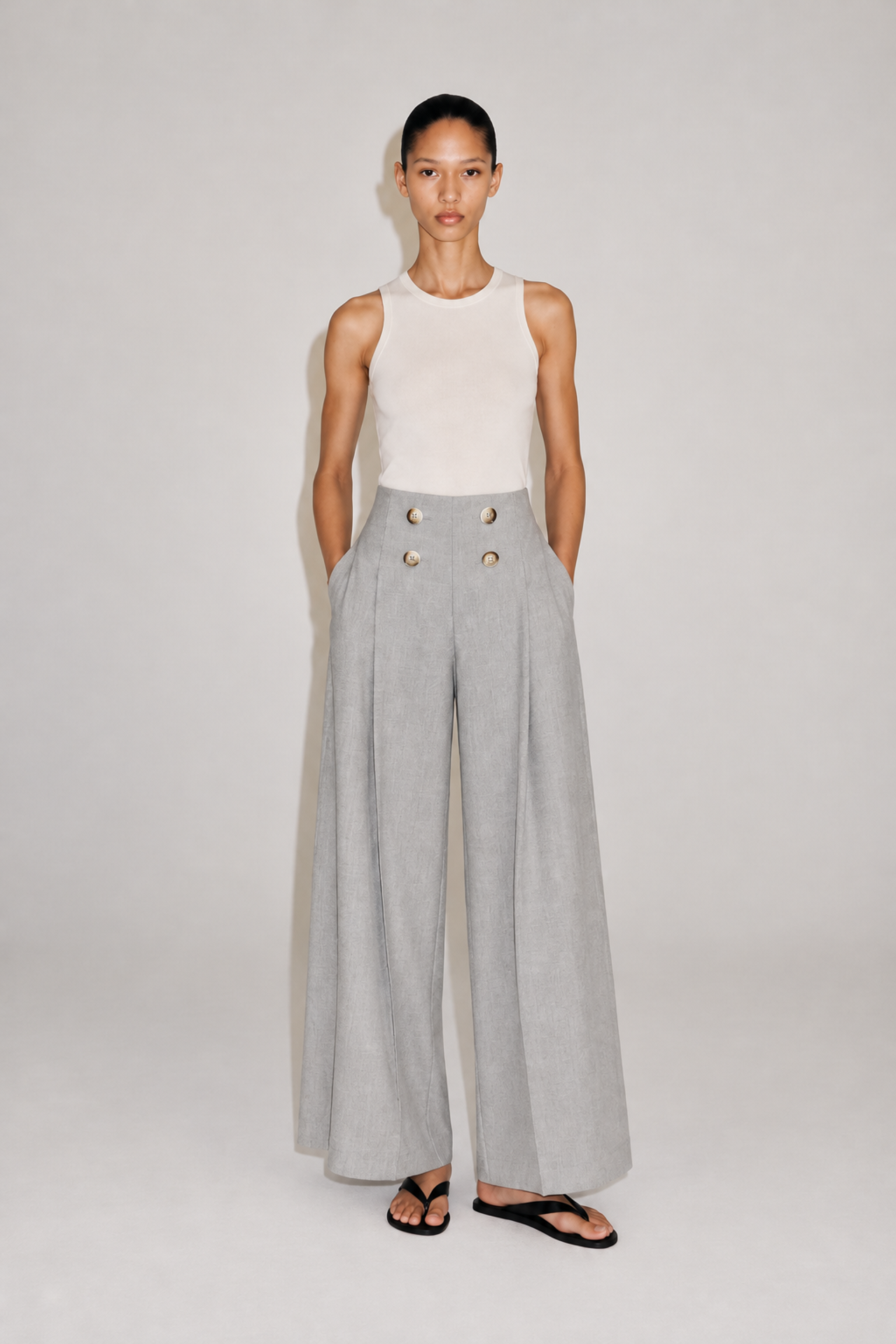 MY FASHION Düz Paça Pantolon 2