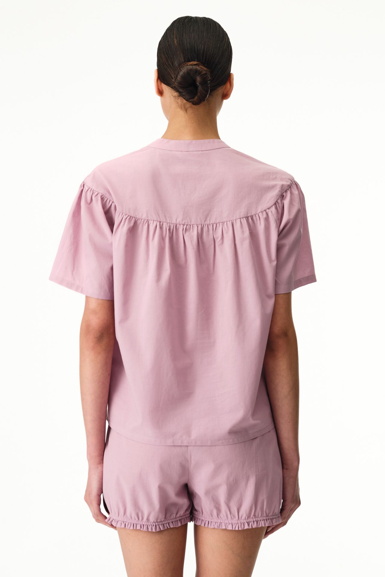 PENTI Petal Short Sleeve Shorts Pajama Set 2