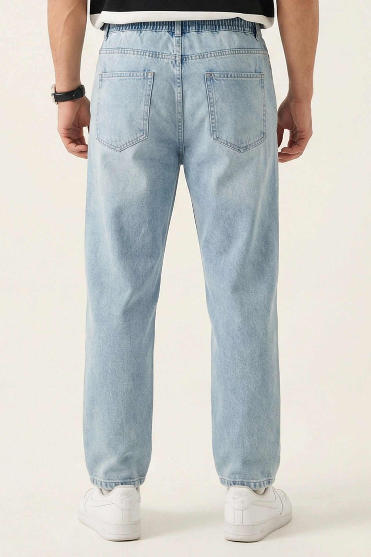 BDART Baggy Denim Pants with Drawstring Waist 5