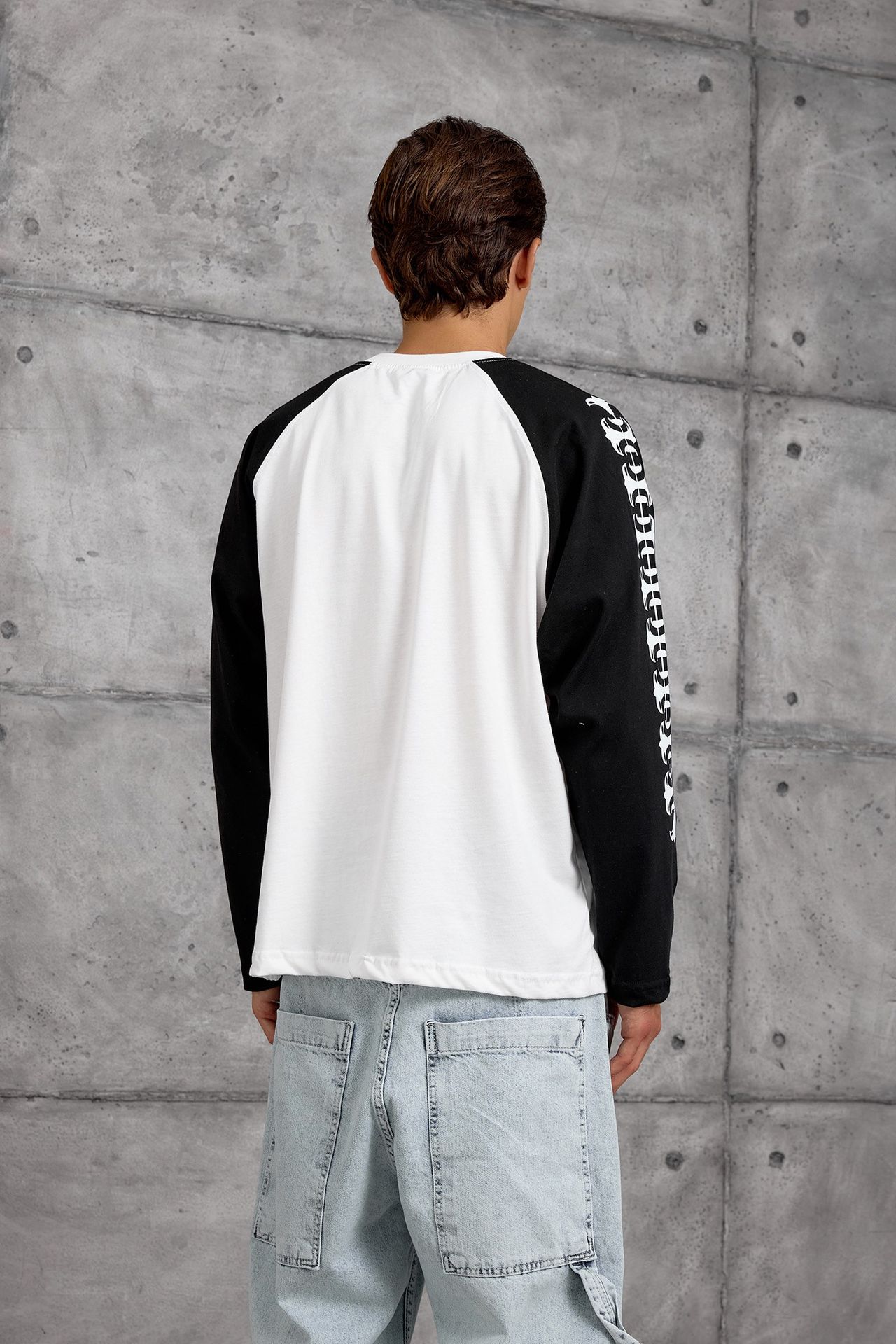 NOMARC Rahat Bisiklet Yaka Uzun Kollu Sweatshirt 5
