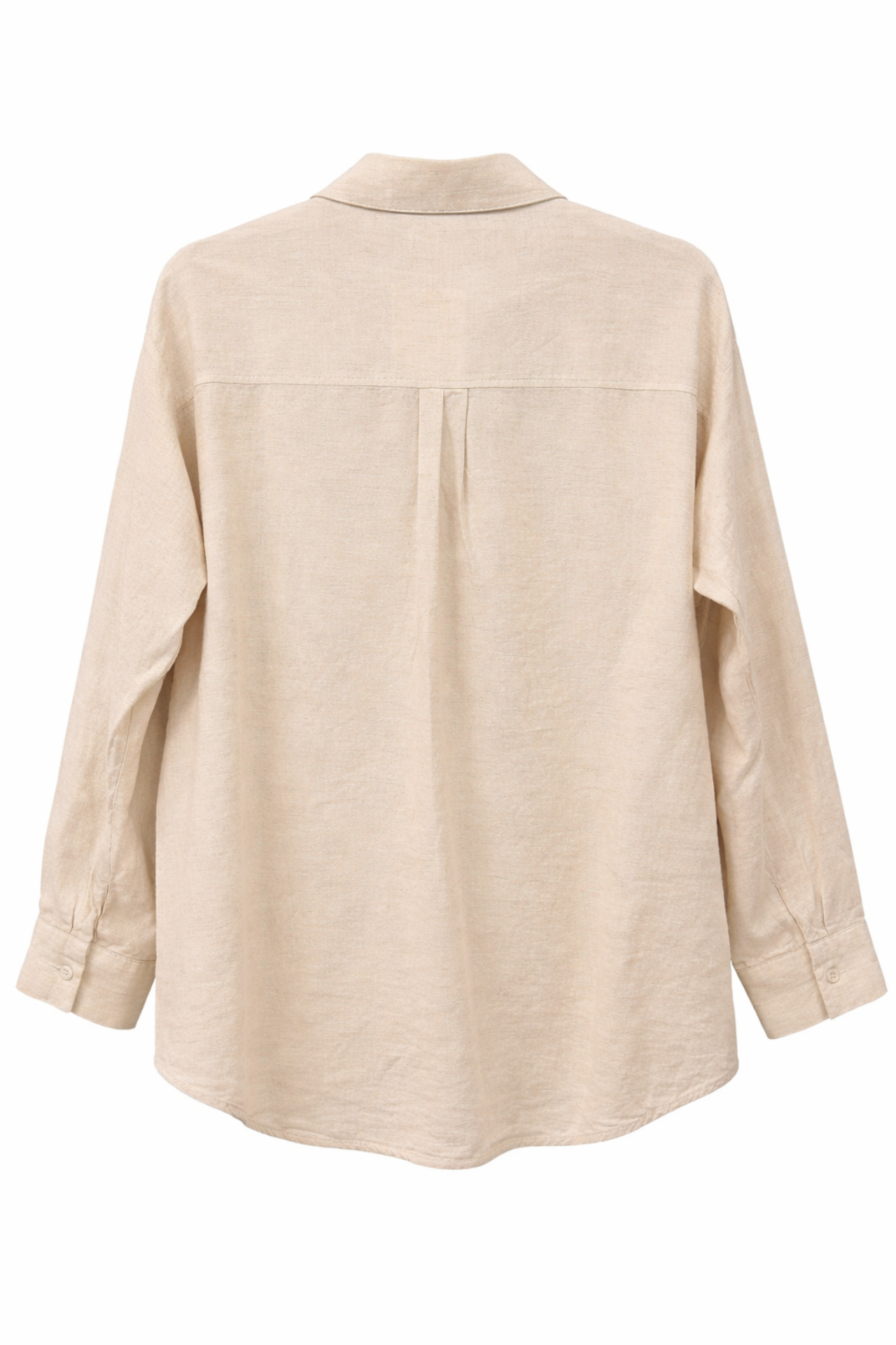 Mixray Oversize Linen Blend Shirt 3