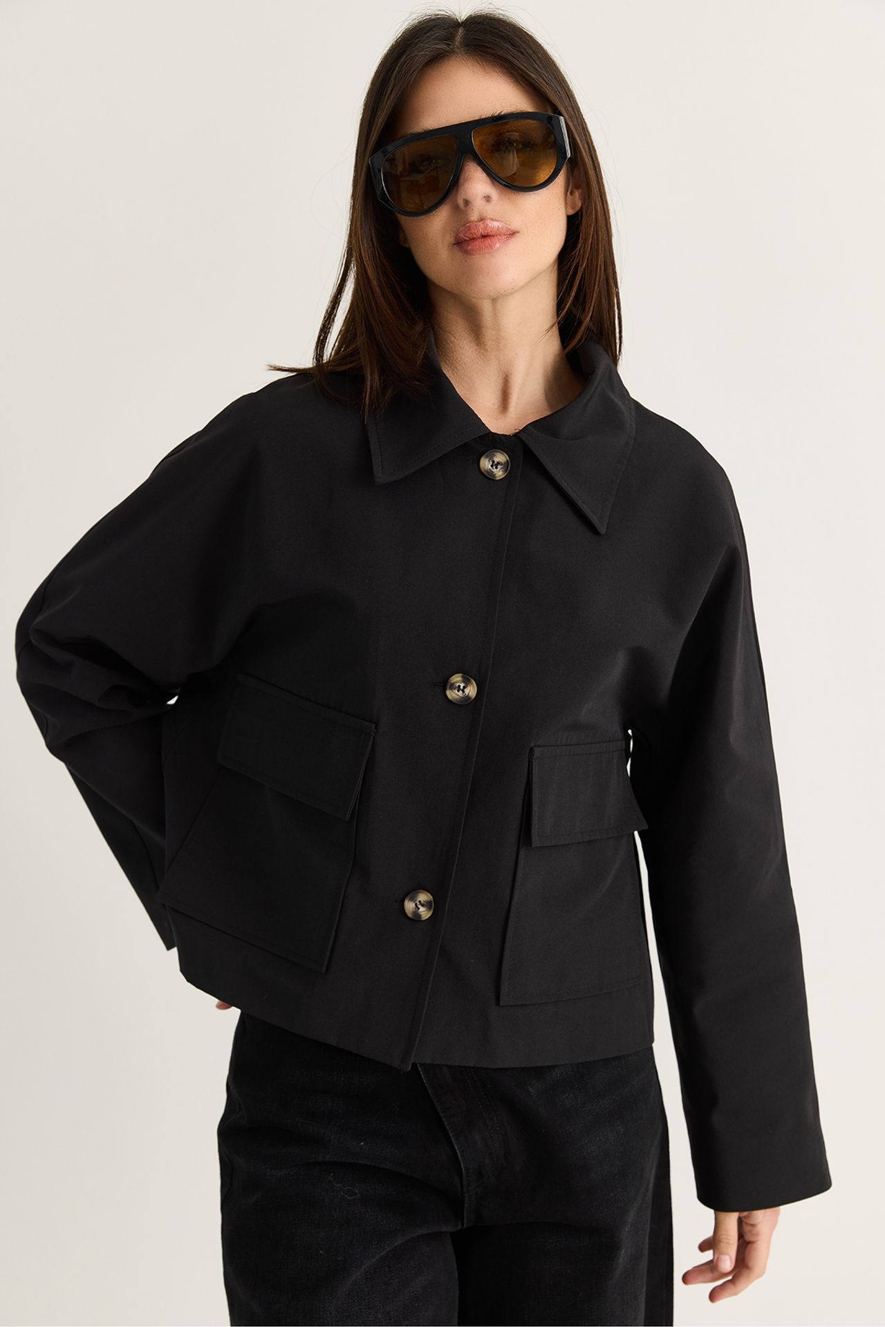 LUCCI Women's Trench Coat 1