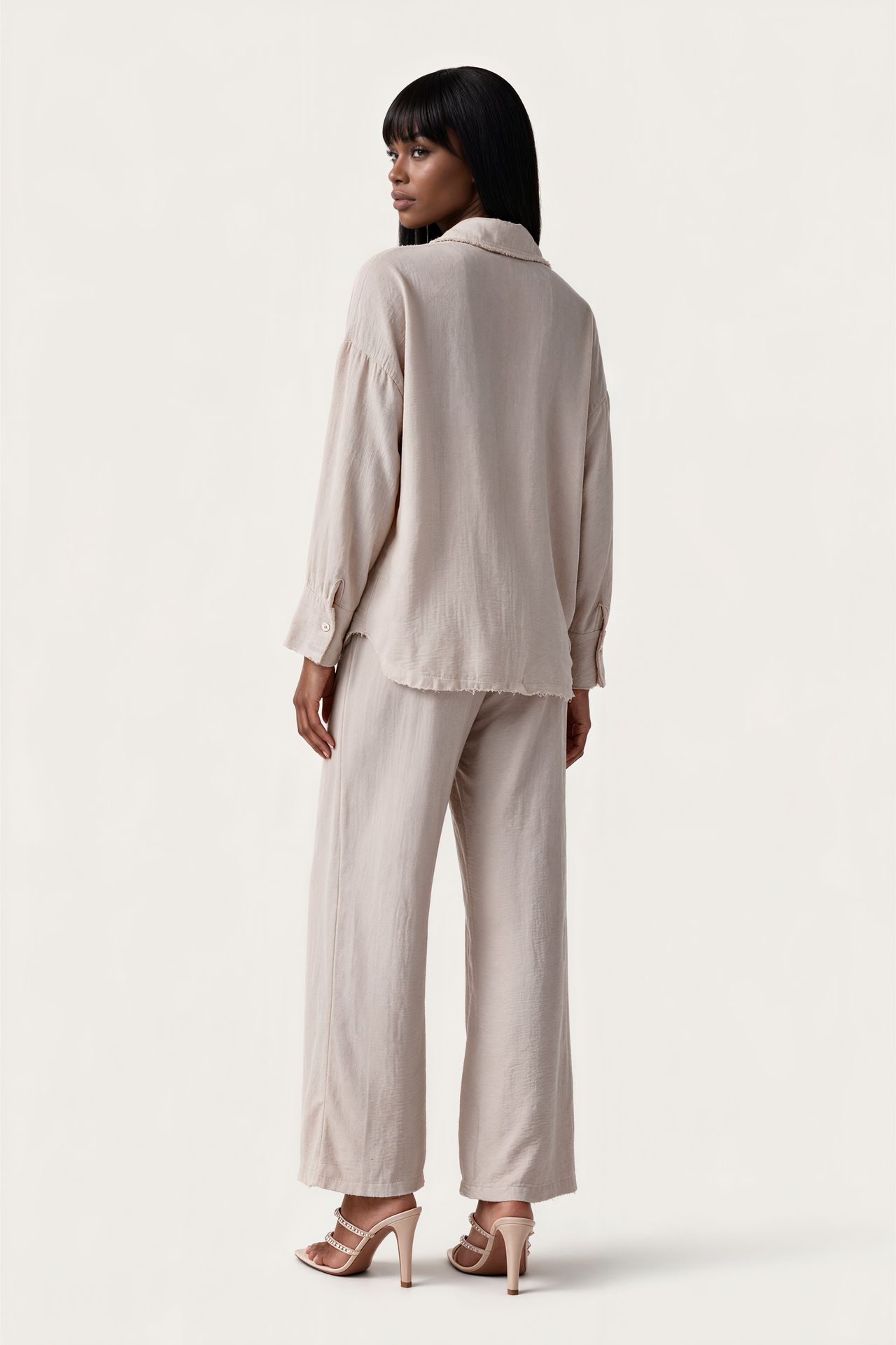 MSN Linen Cotton Suit Set 4
