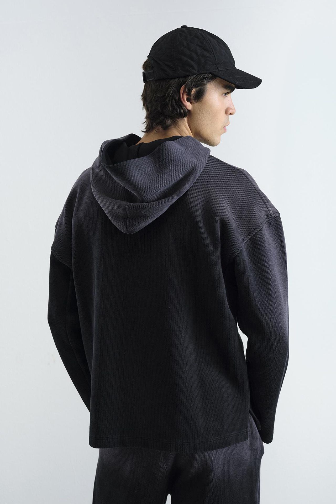 GIESTO Hooded Knitted Sweatshirt 3