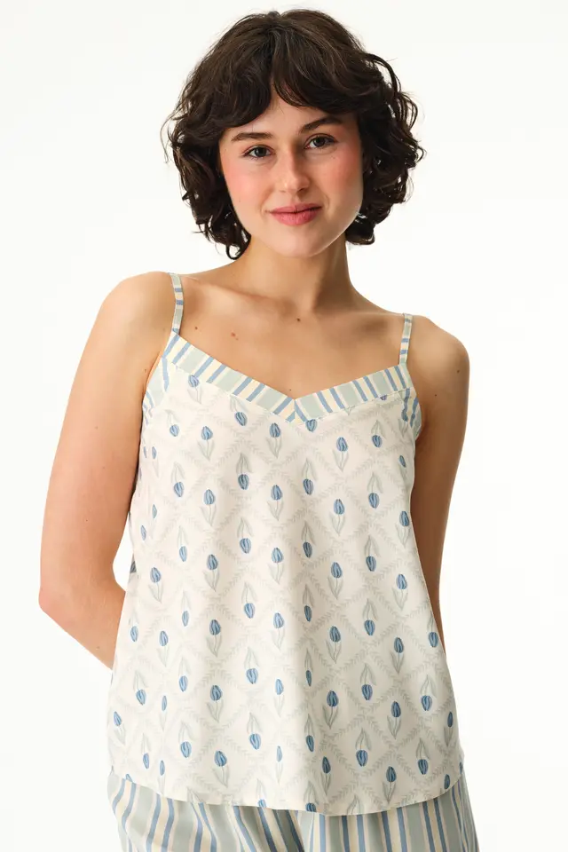 PENTI Serenity Floral Tank Pajama Top