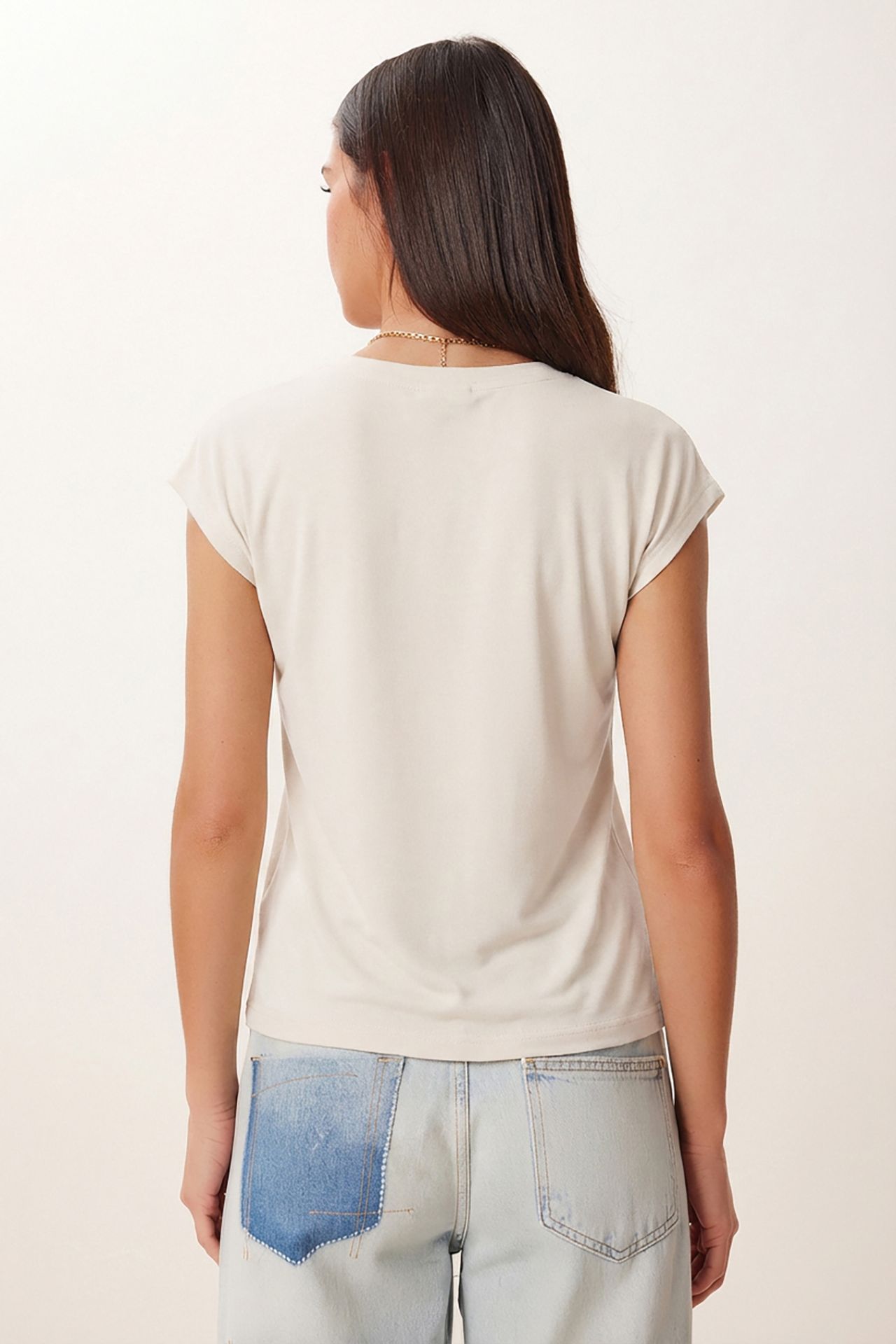 ISTANBUL Women's Crew Neck Short-Sleeve T-Shirt 5