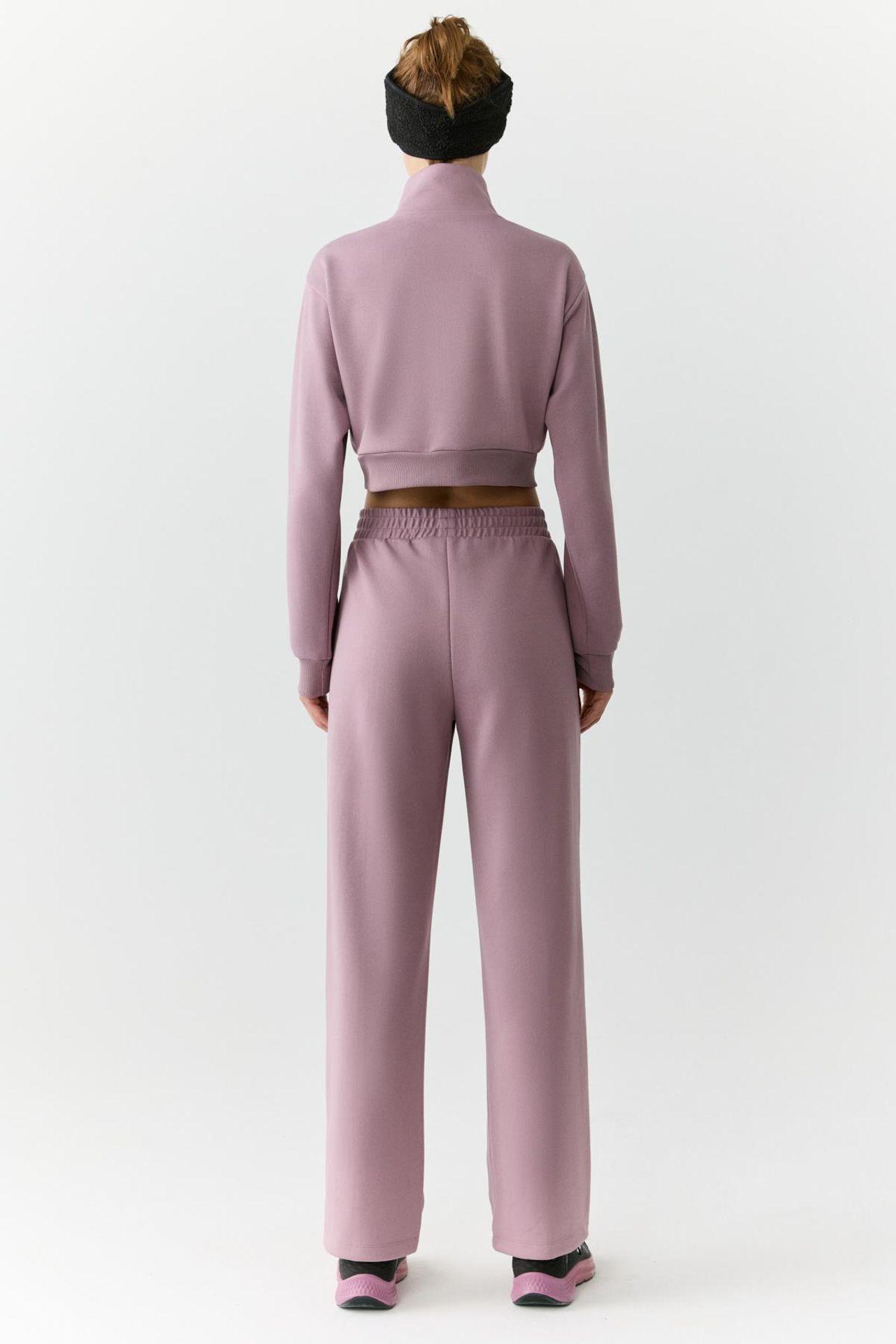 GRIMELANGE Straight Leg Elastic Waist Sweatpants 6
