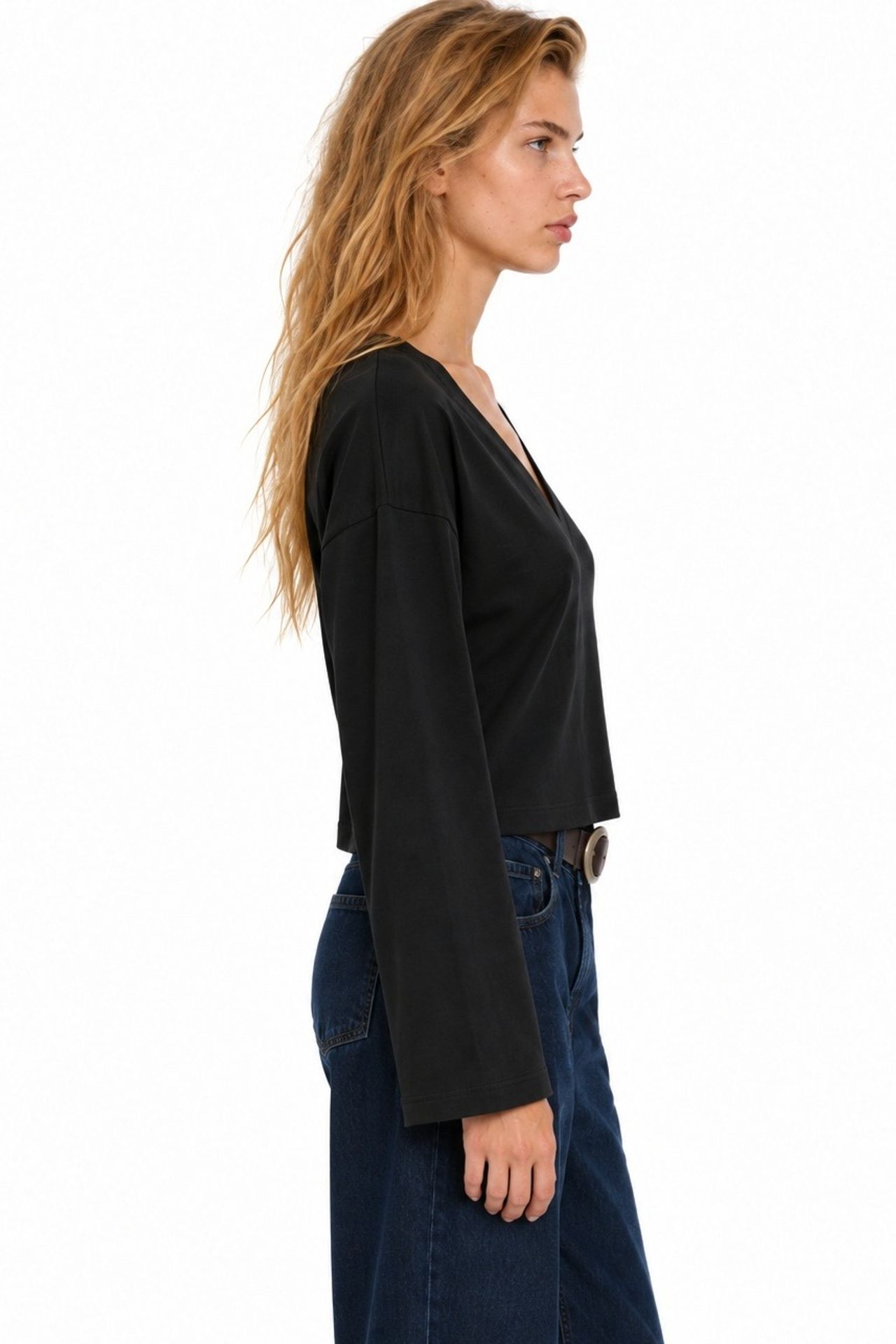 BUSEM Women's Cotton Elastane T-Shirt 2