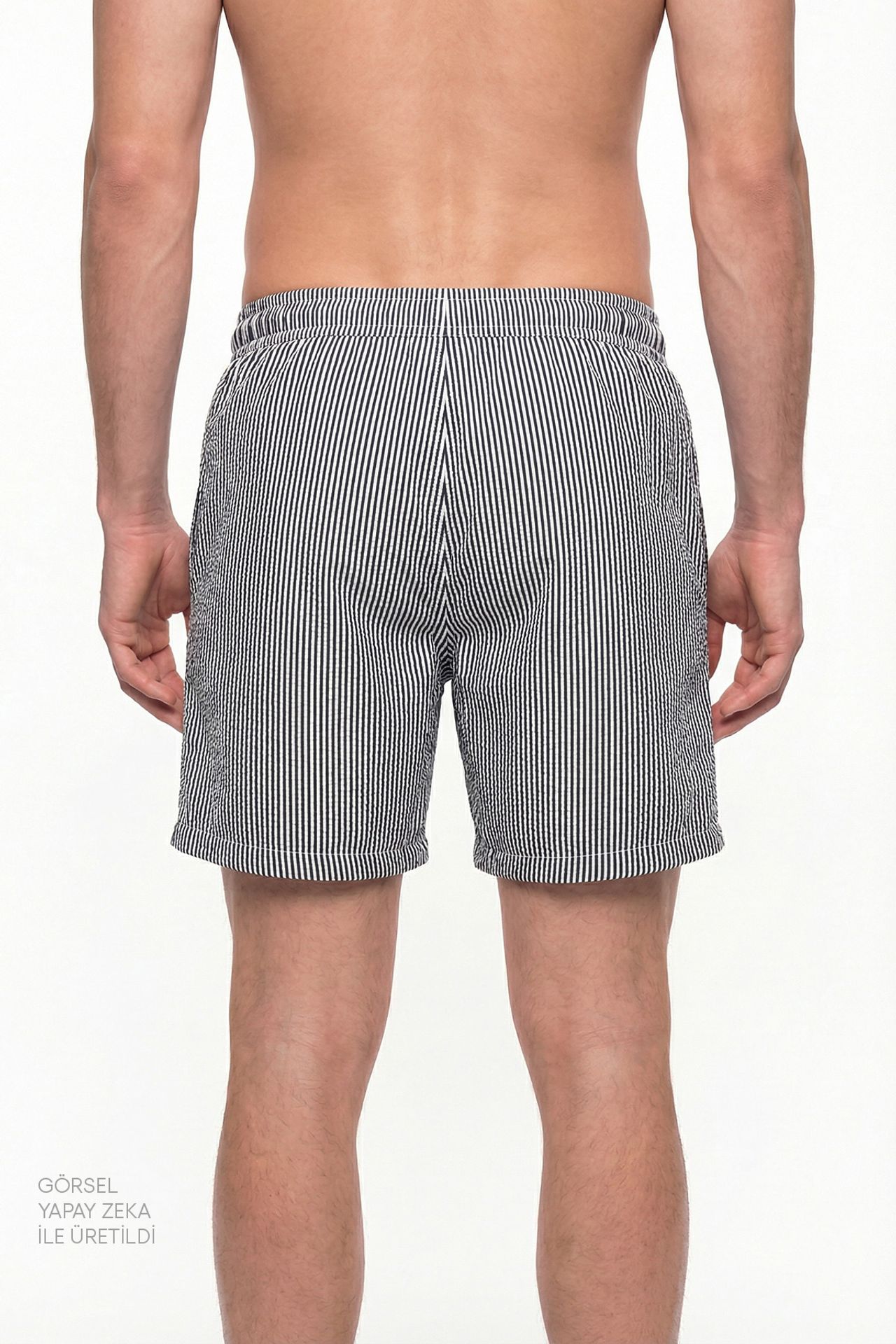 PENTI Men's Tissue Striped Shorts 2
