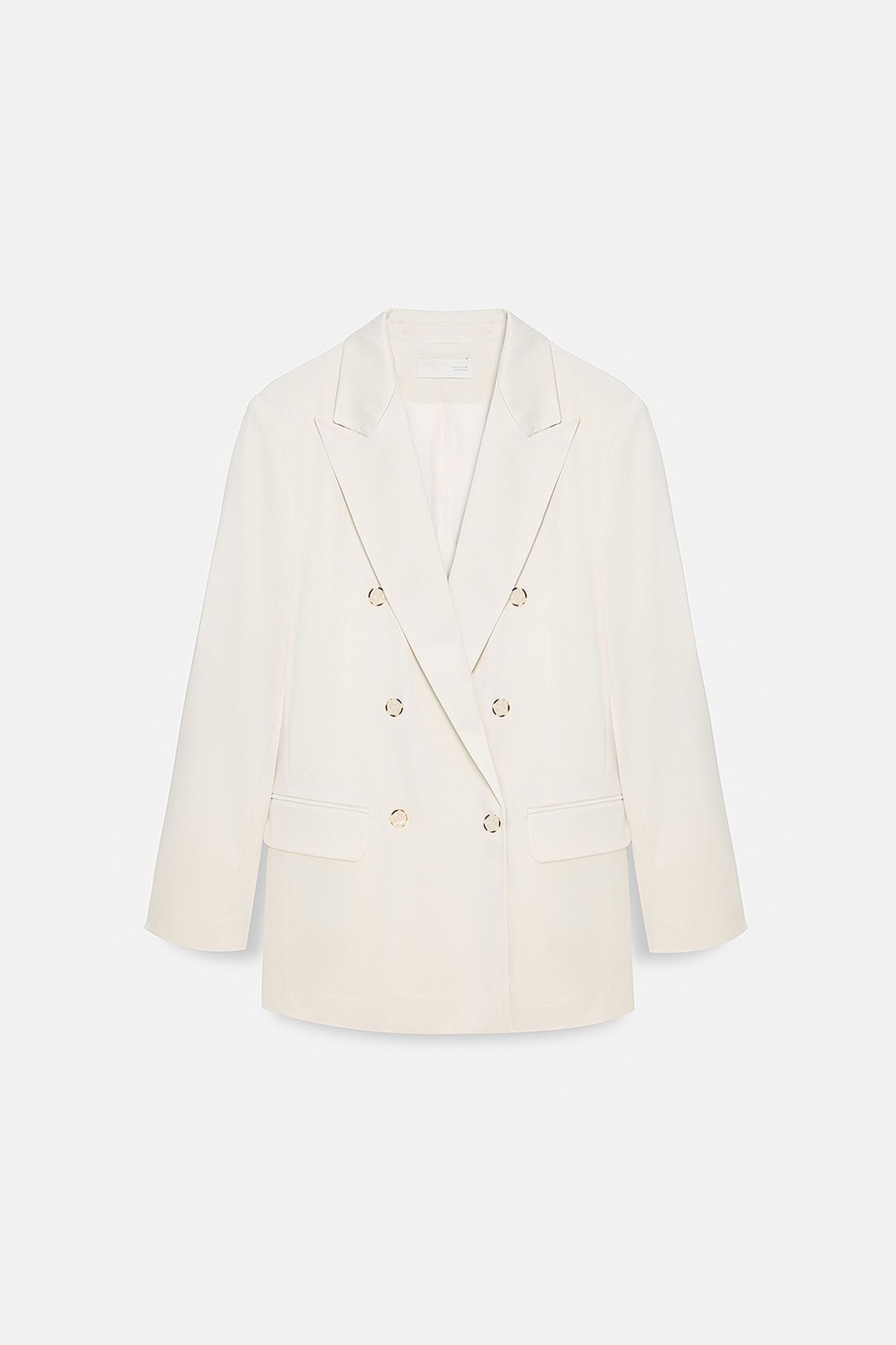 DILVIN Long Satin Shawl-Collar Blazer 5