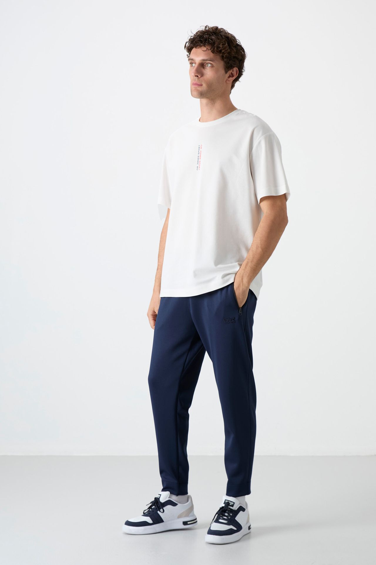TOMMY Men's Solid Jogger Sweatpants 4