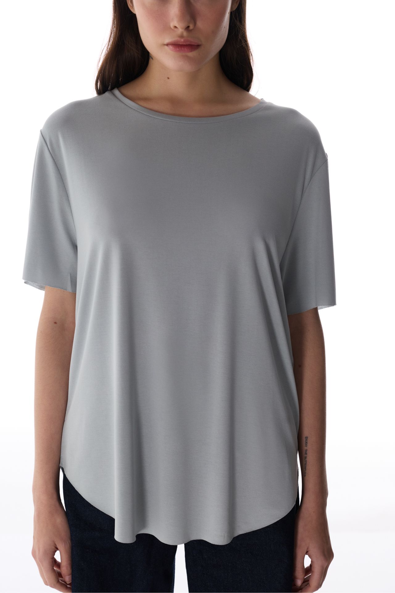 PENTI Crew Neck Oversize Modal T-Shirt 3