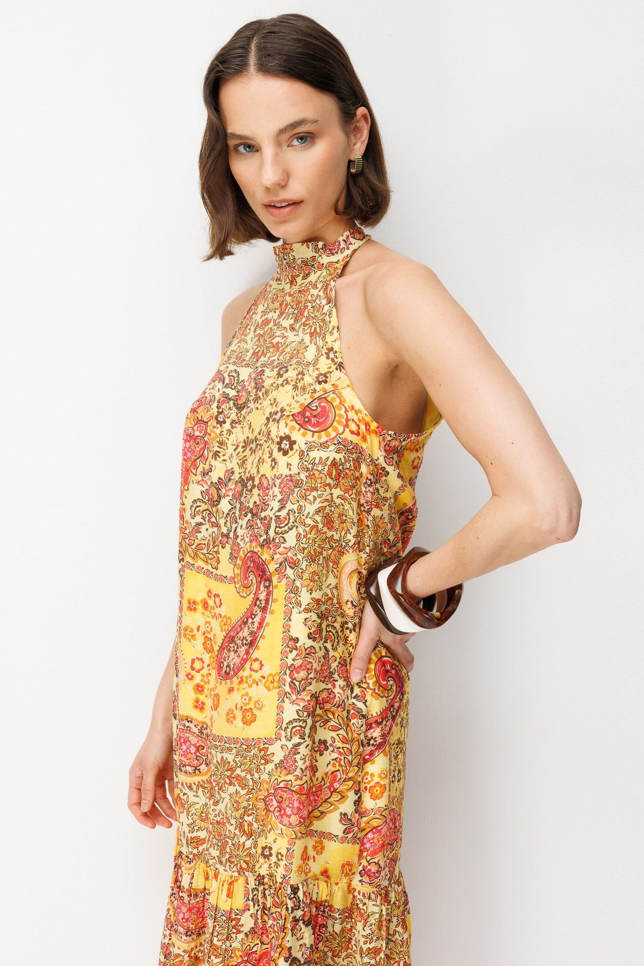 MIXRAY Women's Maxi Dress 4