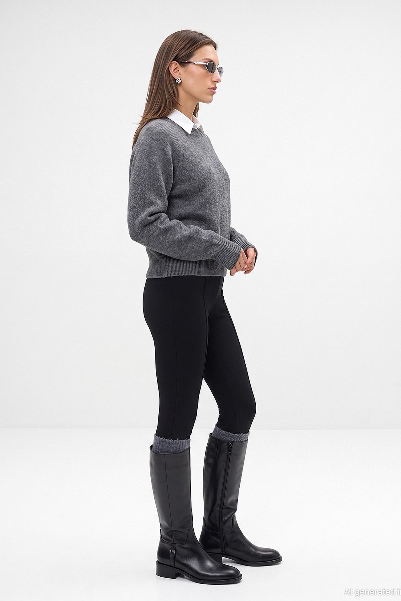 DILVIN Women's Knit Sweater 4