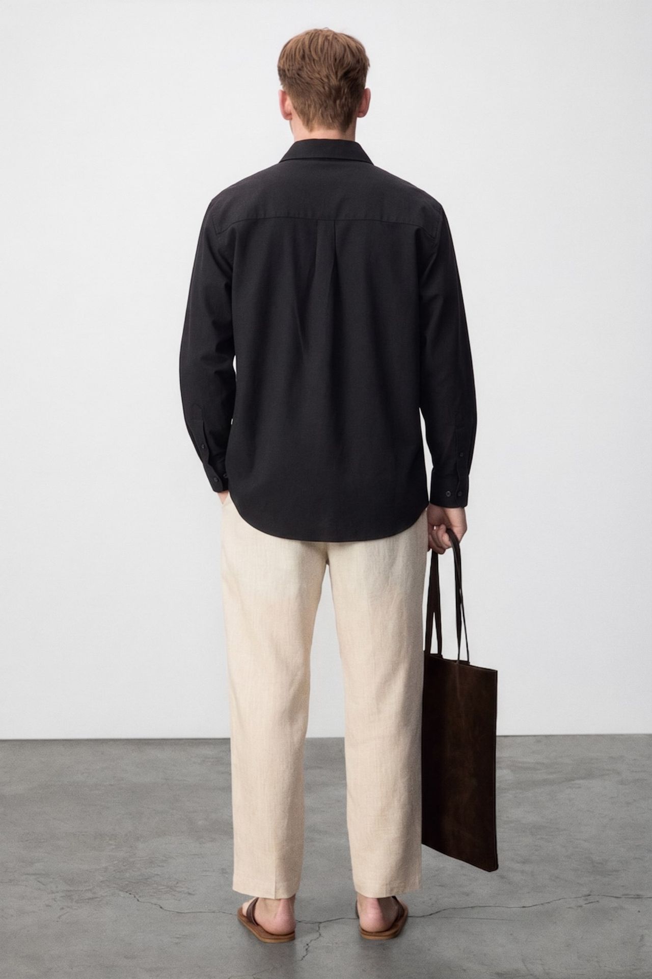 GRIMELANGE Long Sleeve Shirt With Pocket 3
