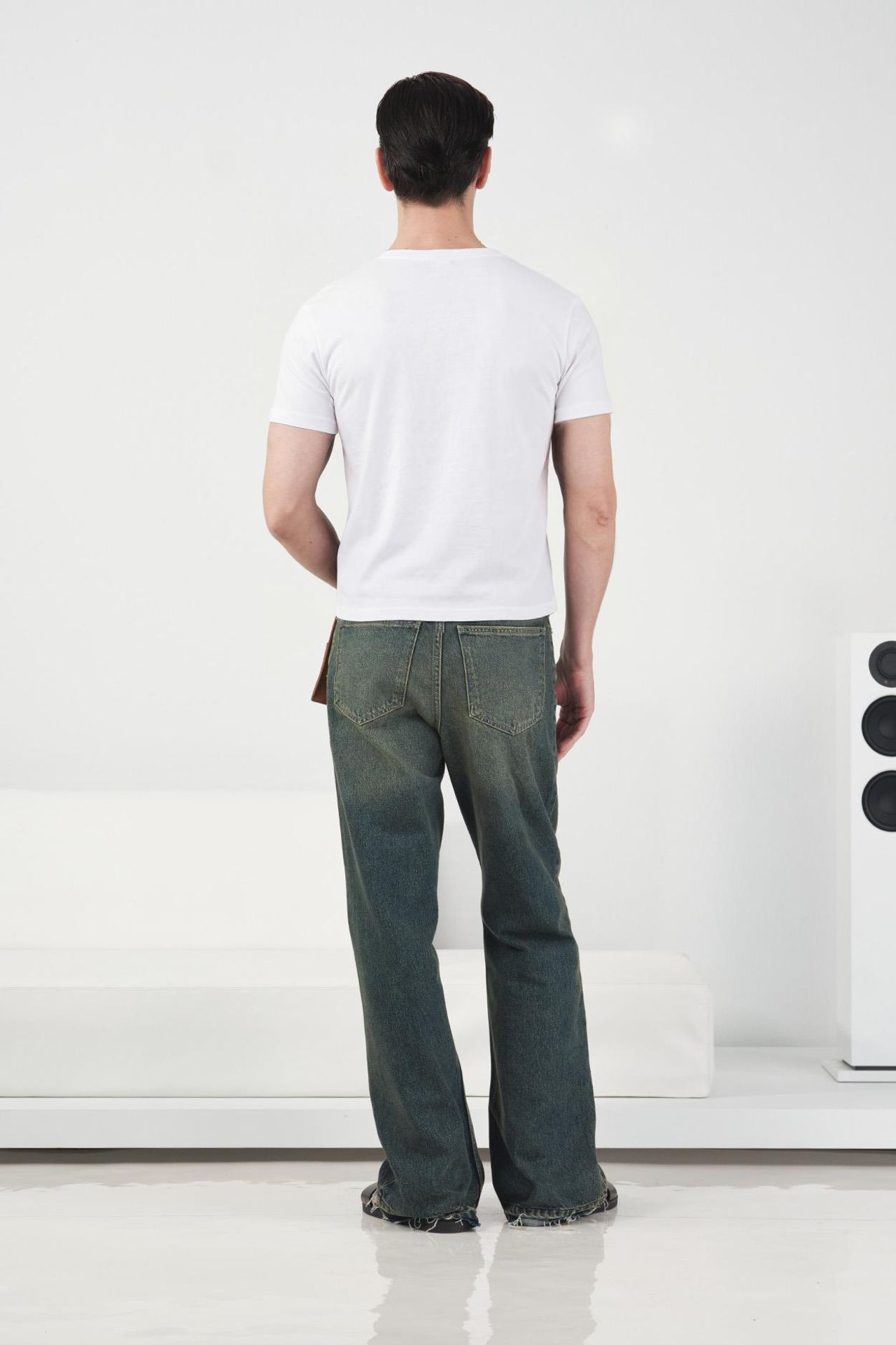 GIESTO Erkek Slim Fit Bisiklet Yaka Pamuklu Tişört 4