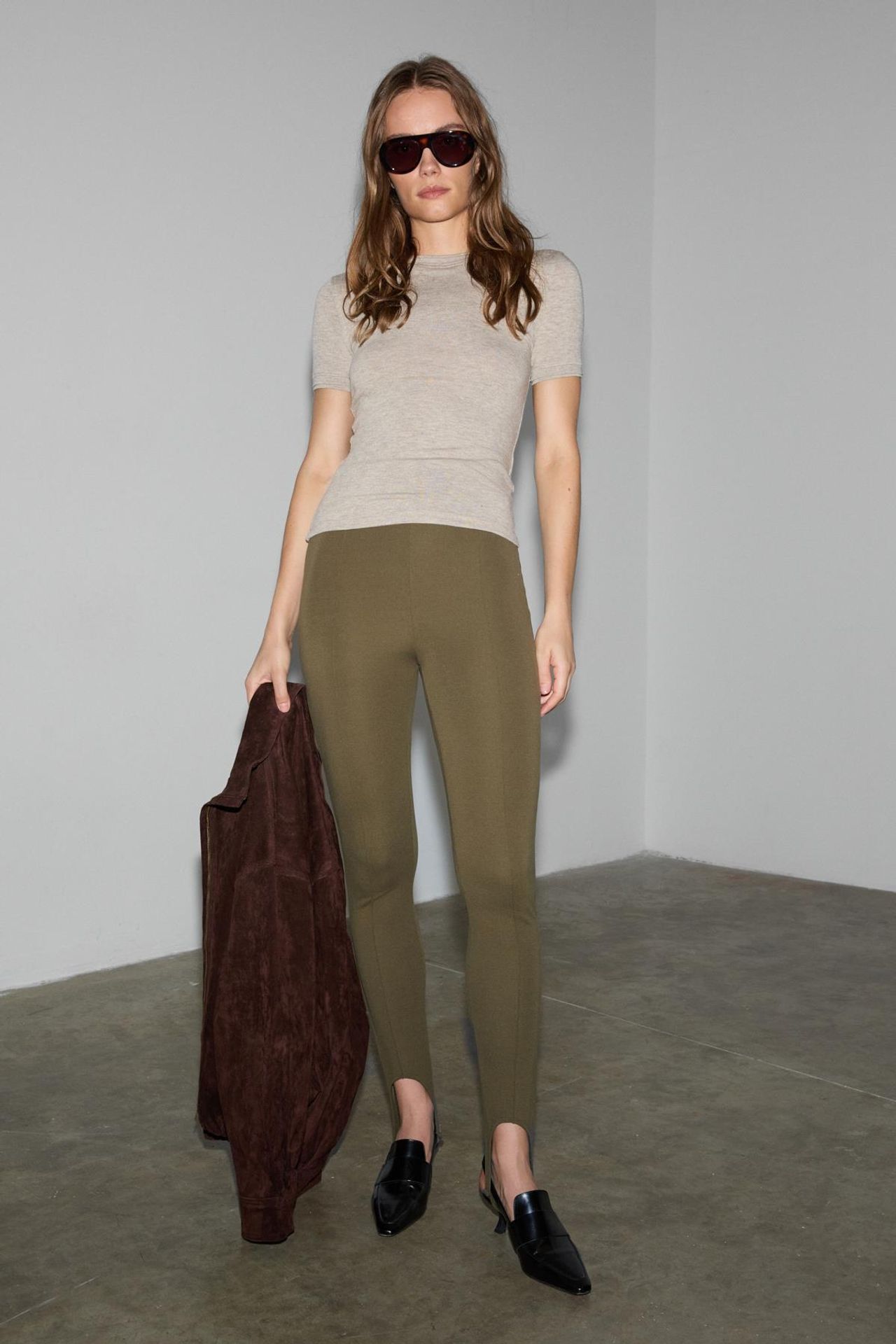 GRIMELANGE High Waist Skinny Ankle Pants 5