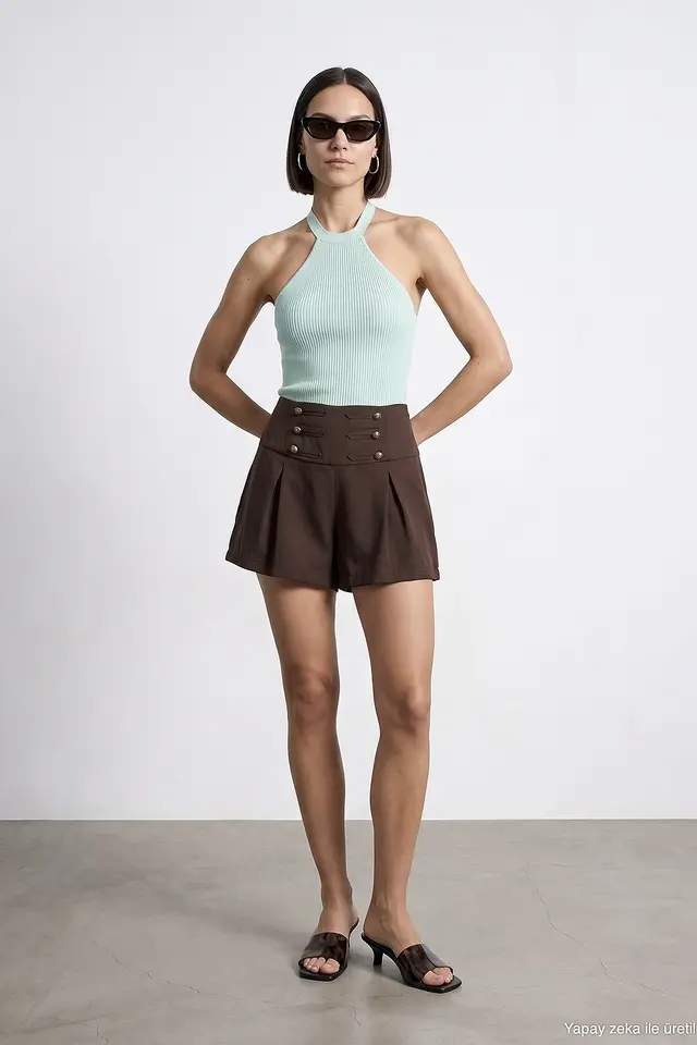 DILVIN Women's Tencel Shorts