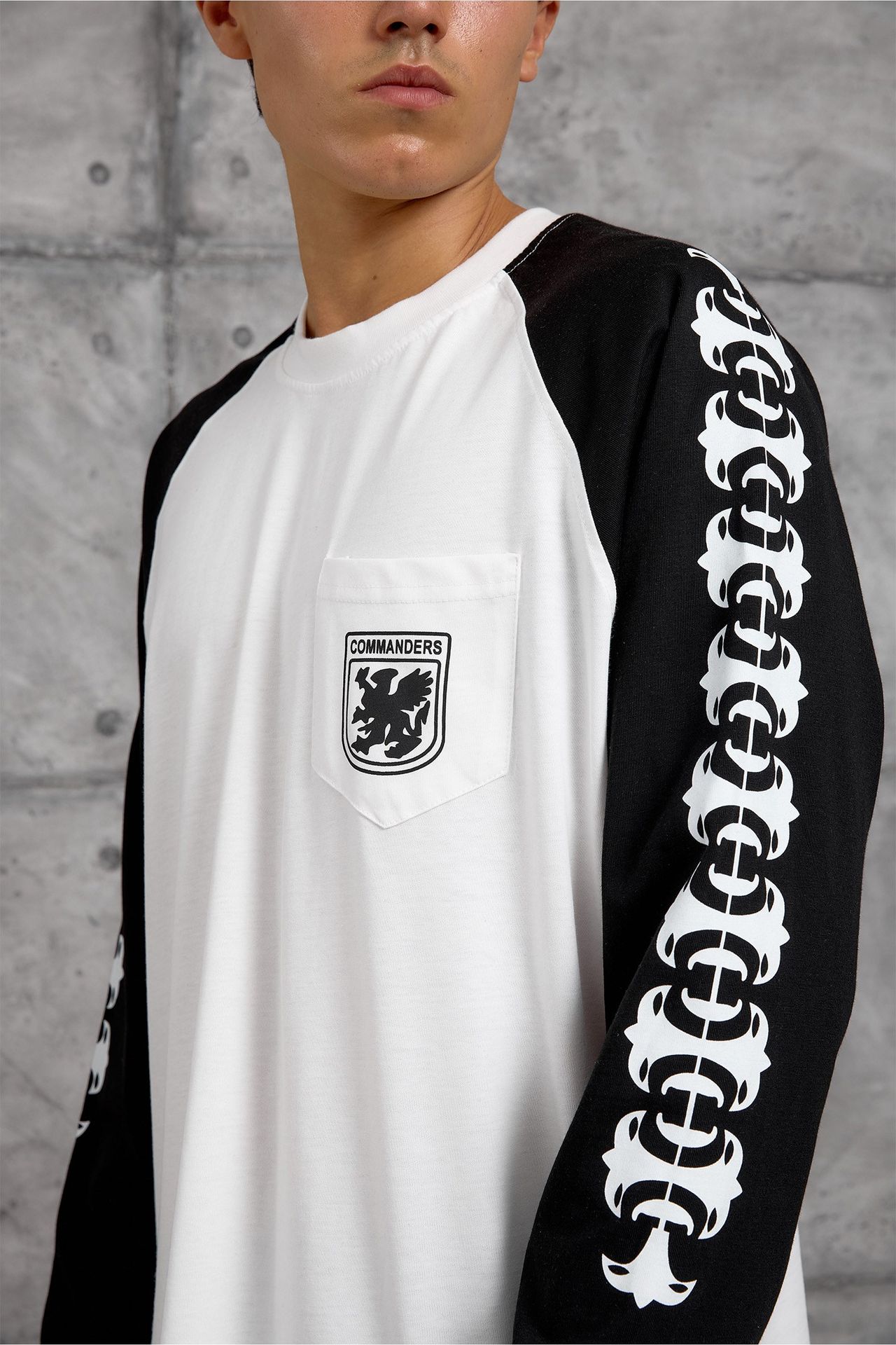 NOMARC Rahat Bisiklet Yaka Uzun Kollu Sweatshirt 3