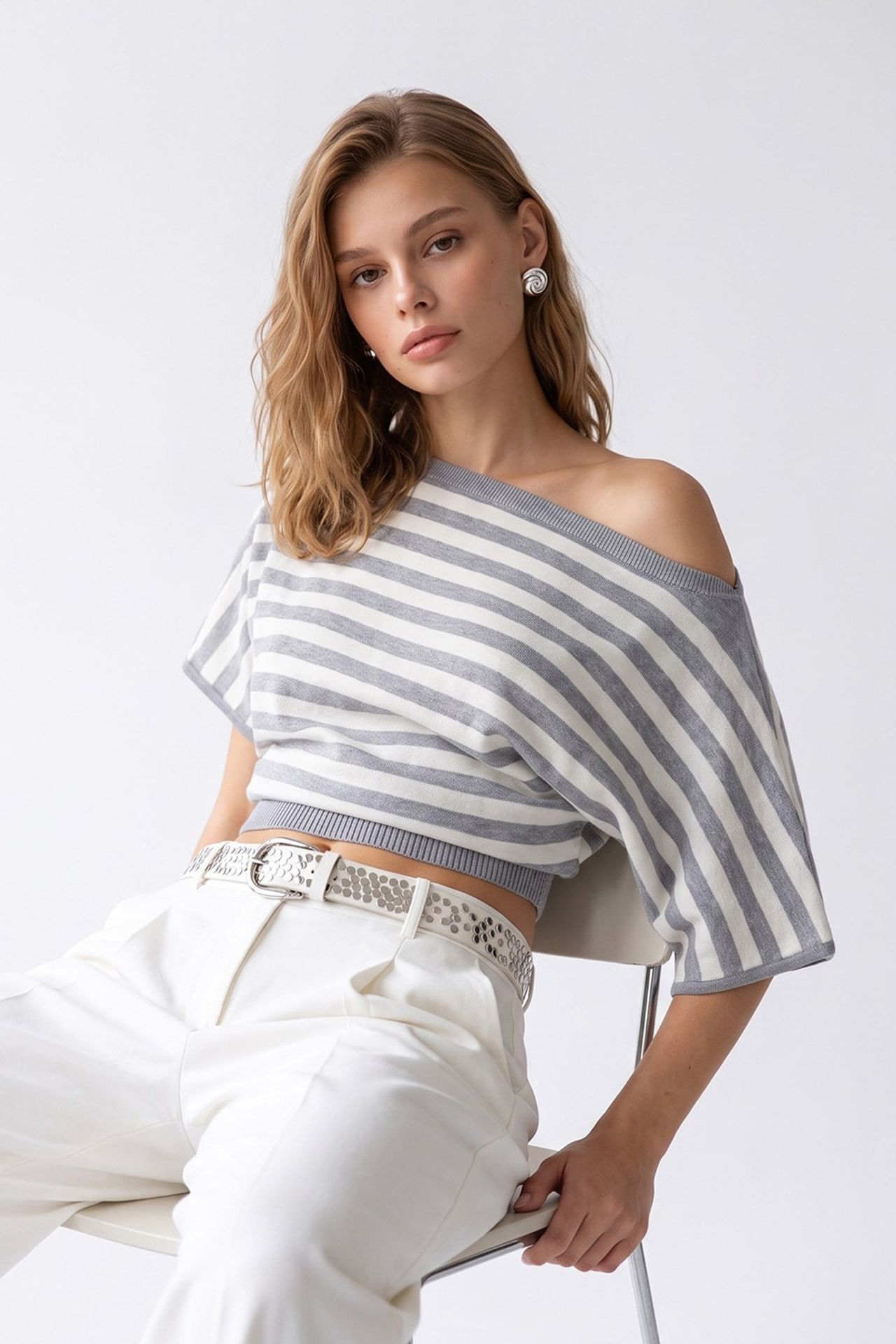 MIXRAY Women's Viscose Blend Sweater 1