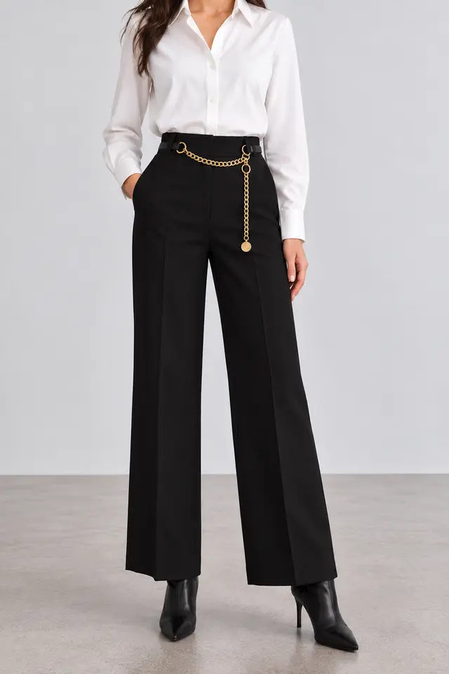 MY FASHION Straight-Leg Pants