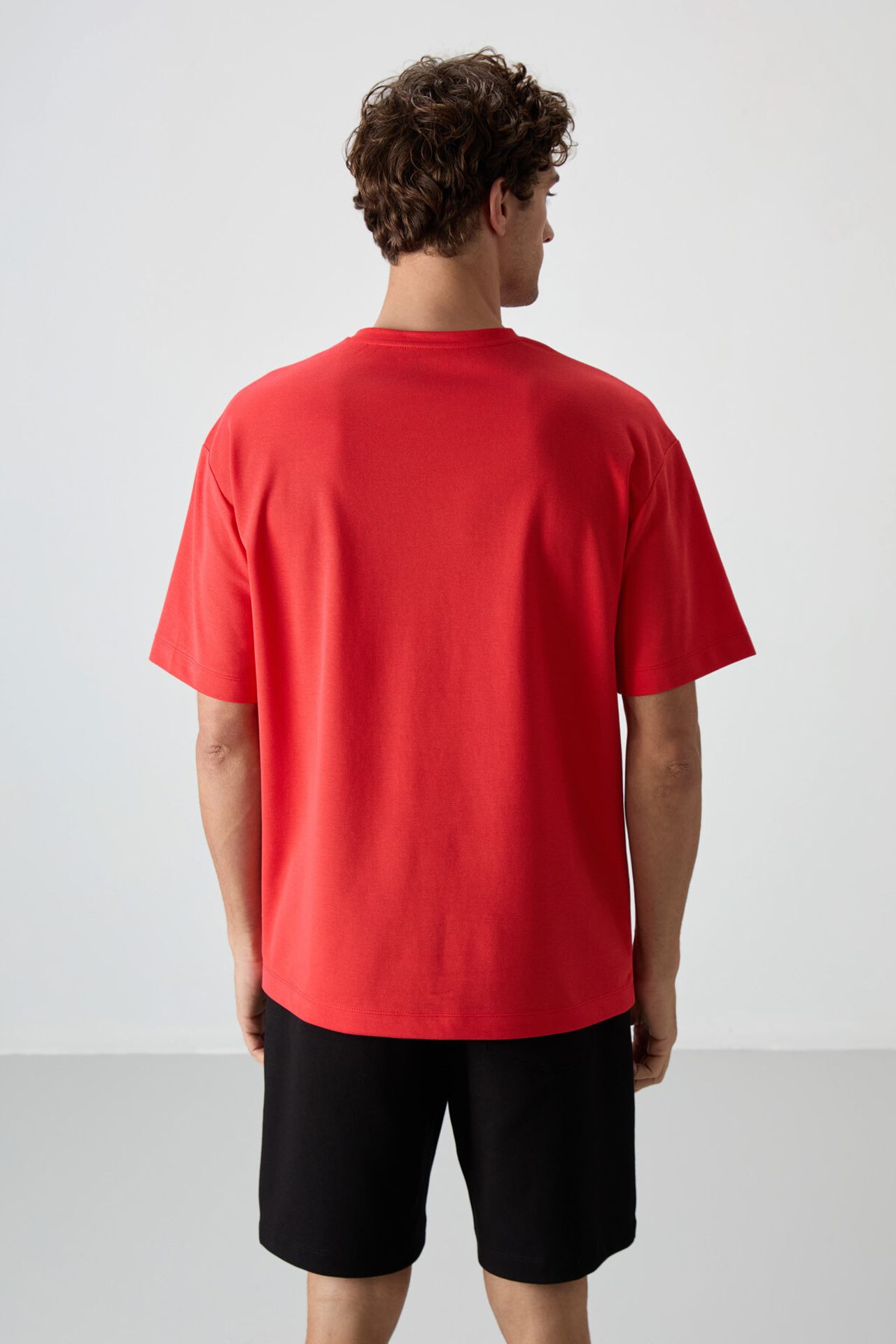 TOMMY Oversized Crew Neck Printed T-Shirt 5