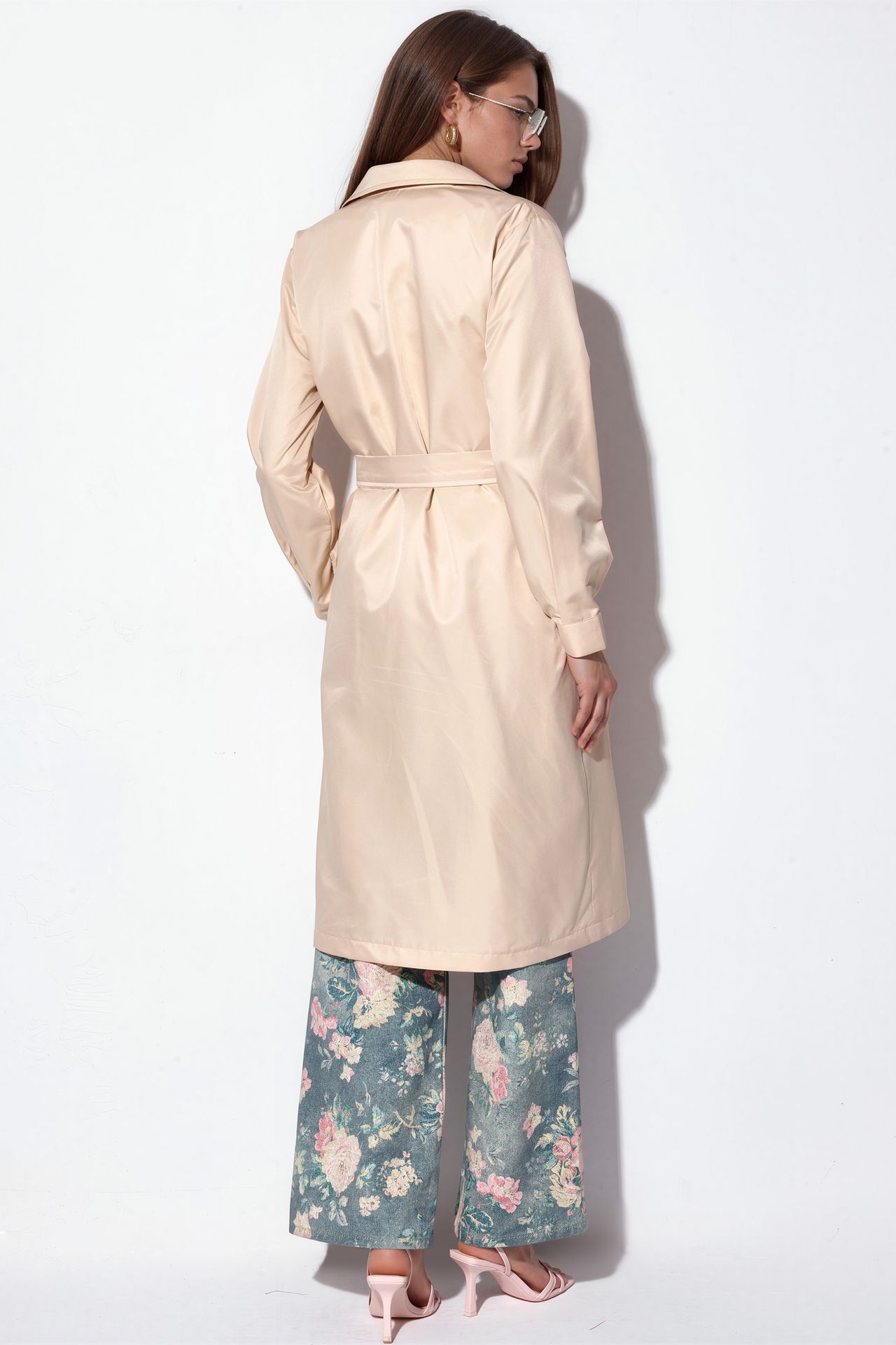 BDART Belted Long Trench Coat 3