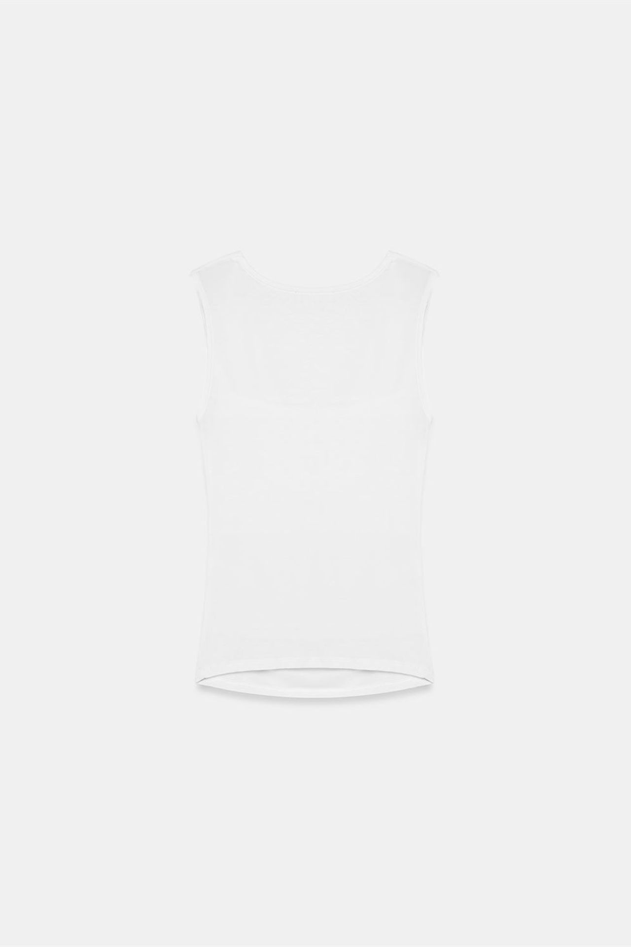 DILVIN Sleeveless Cowl Neck Jersey Blouse 7
