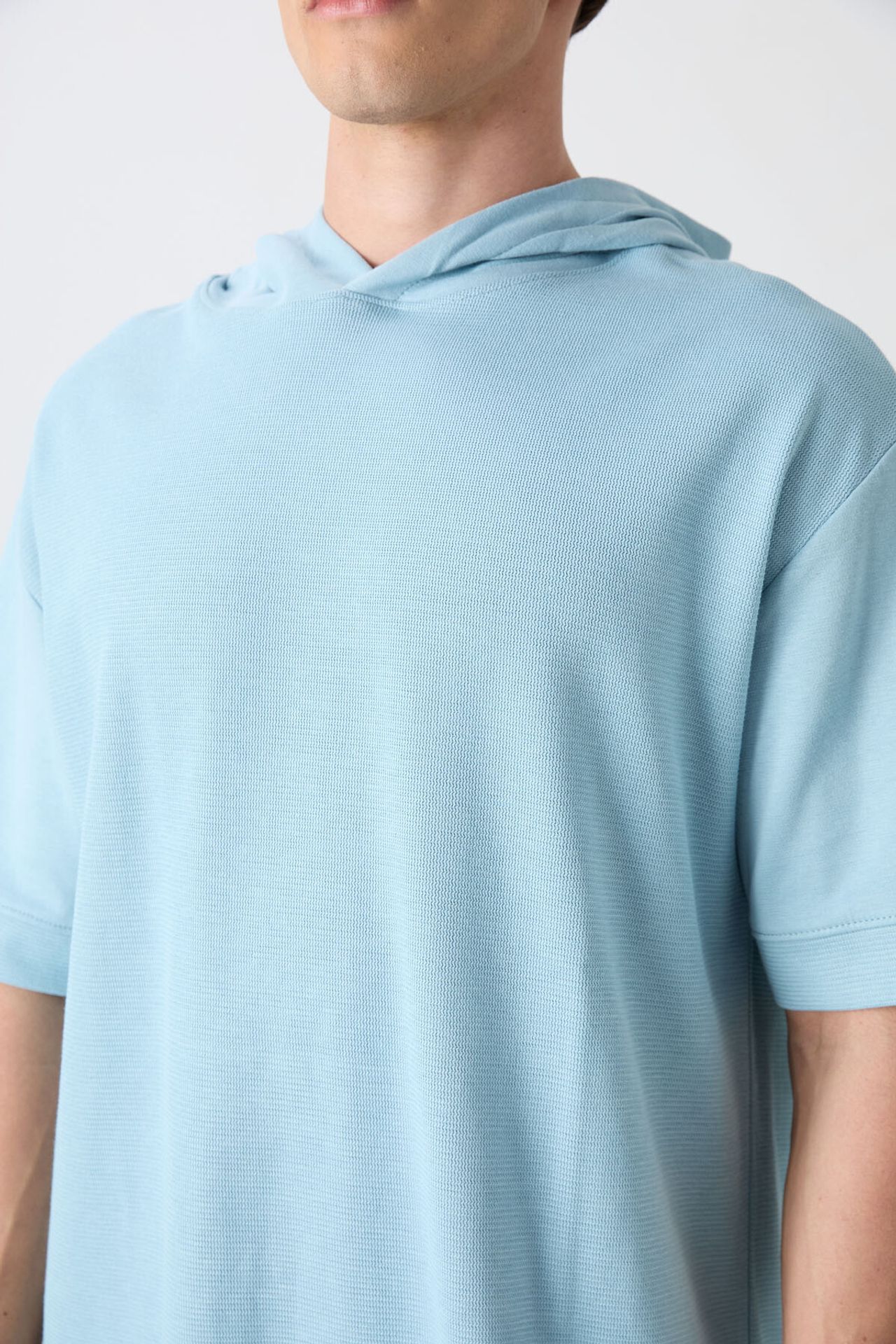 TOMMY Oversized Hooded Short-sleeve T-shirt 3