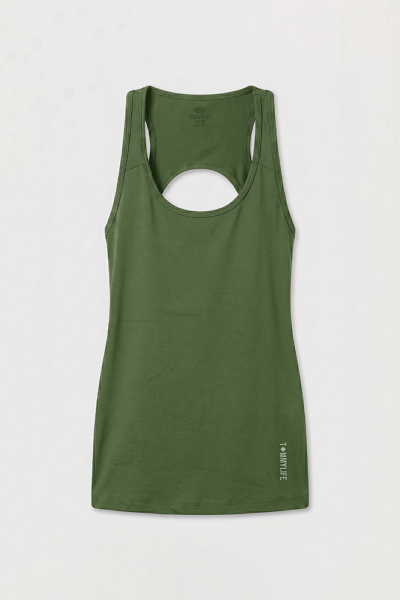 TOMMY Women's Cut Out Racerback Active Top 1