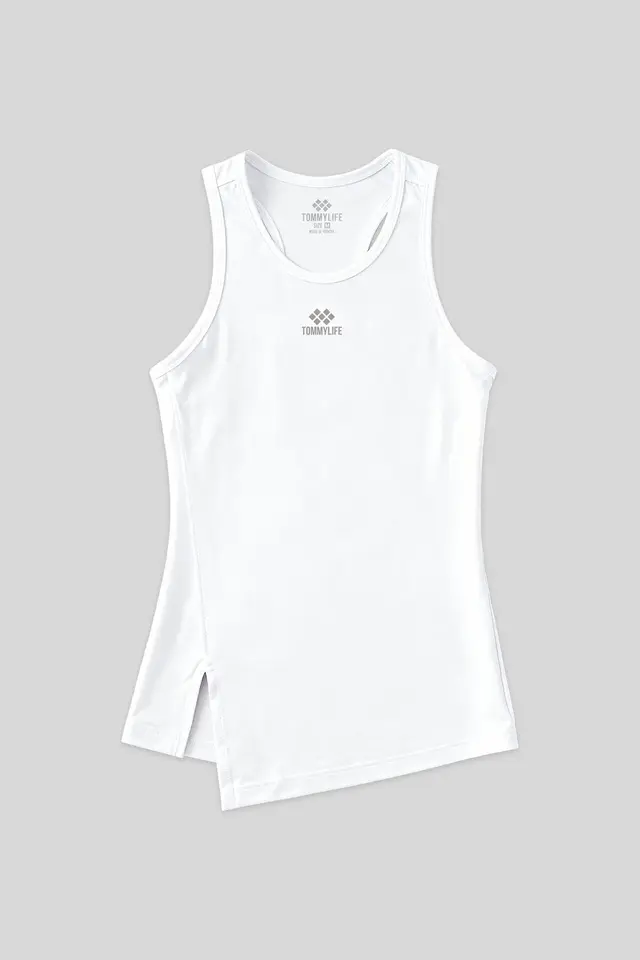TOMMY Sleeveless Crew Neck Active Top