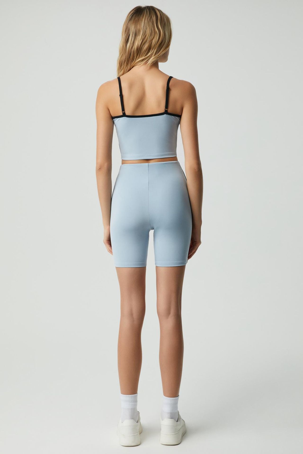 GRIMELANGE High Waist Skinny Cycling Shorts 5