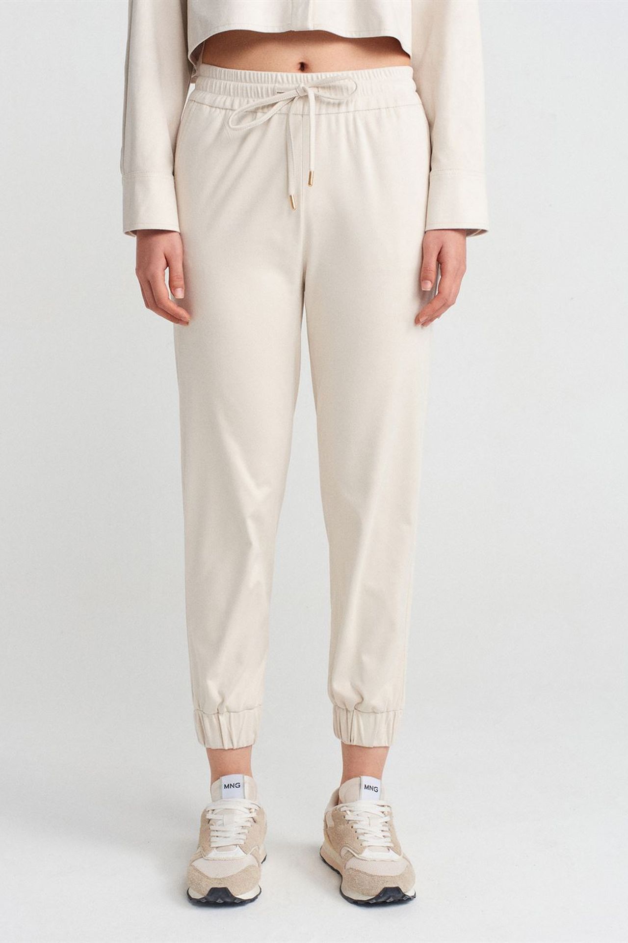DILVIN Suni Süet Jogger Pantolon 4