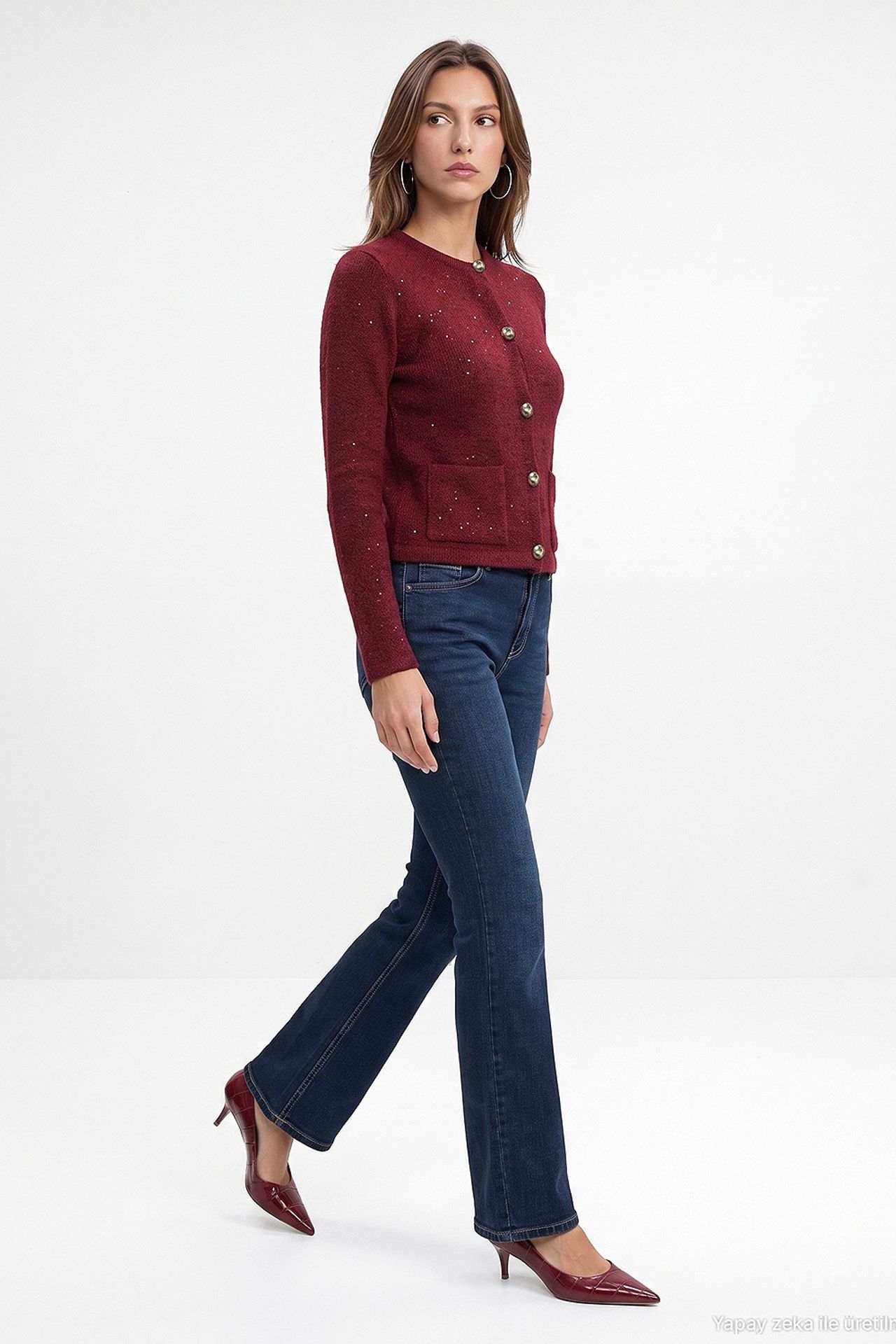DILVIN Women's Knit Cardigan 5