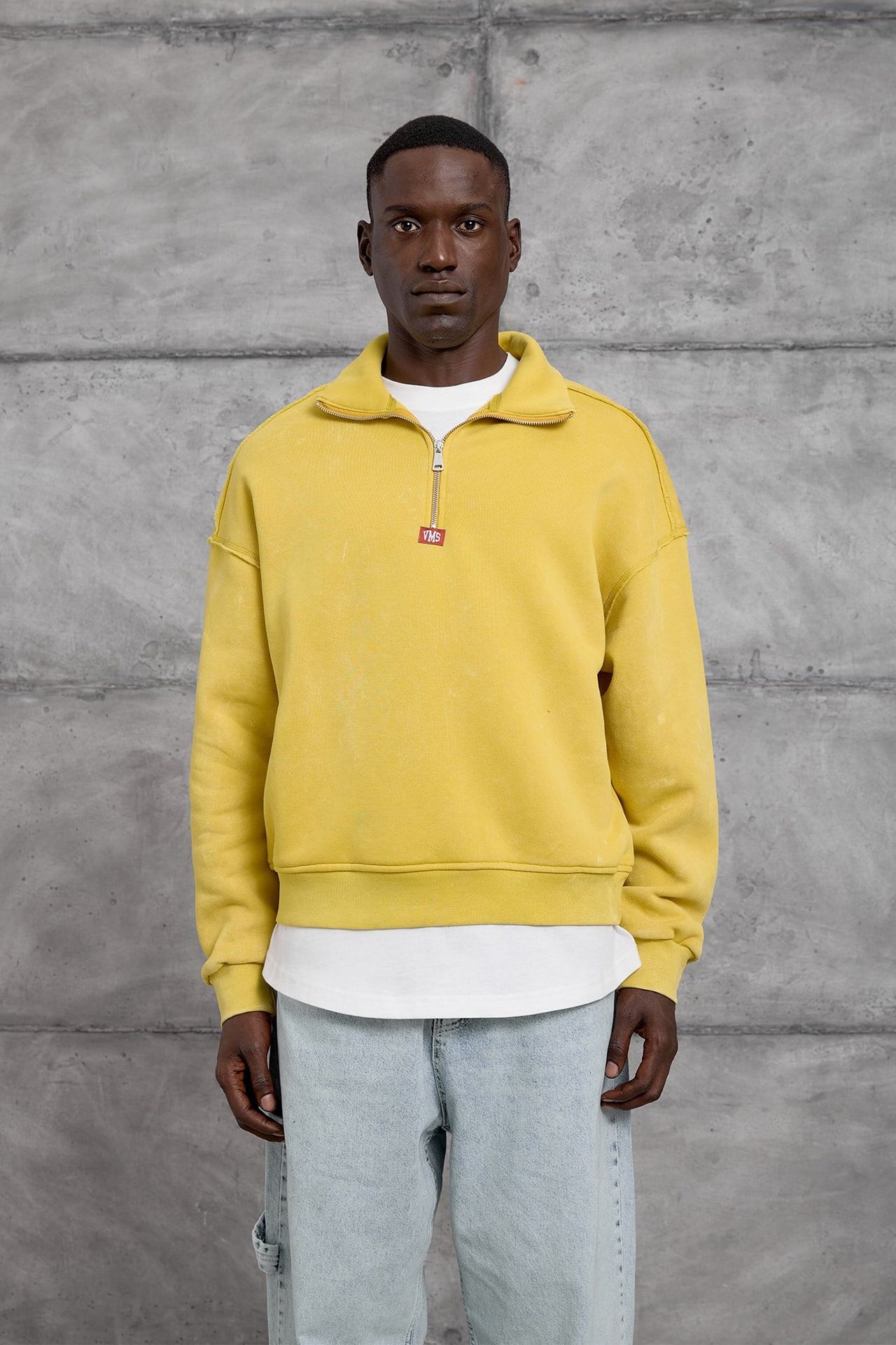 NOMARC Bol Kesim Yarım Fermuarlı Uzun Kollu Sweatshirt 1
