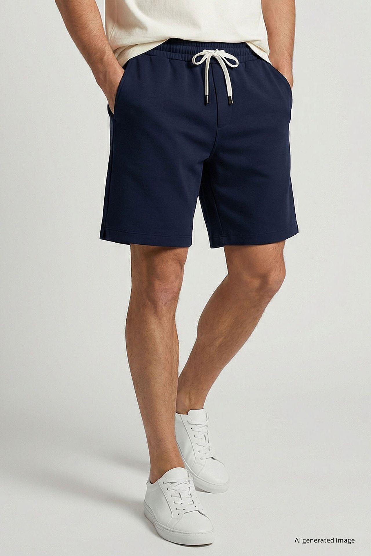 TOMMY Men's Mid Waist Jersey Shorts 5
