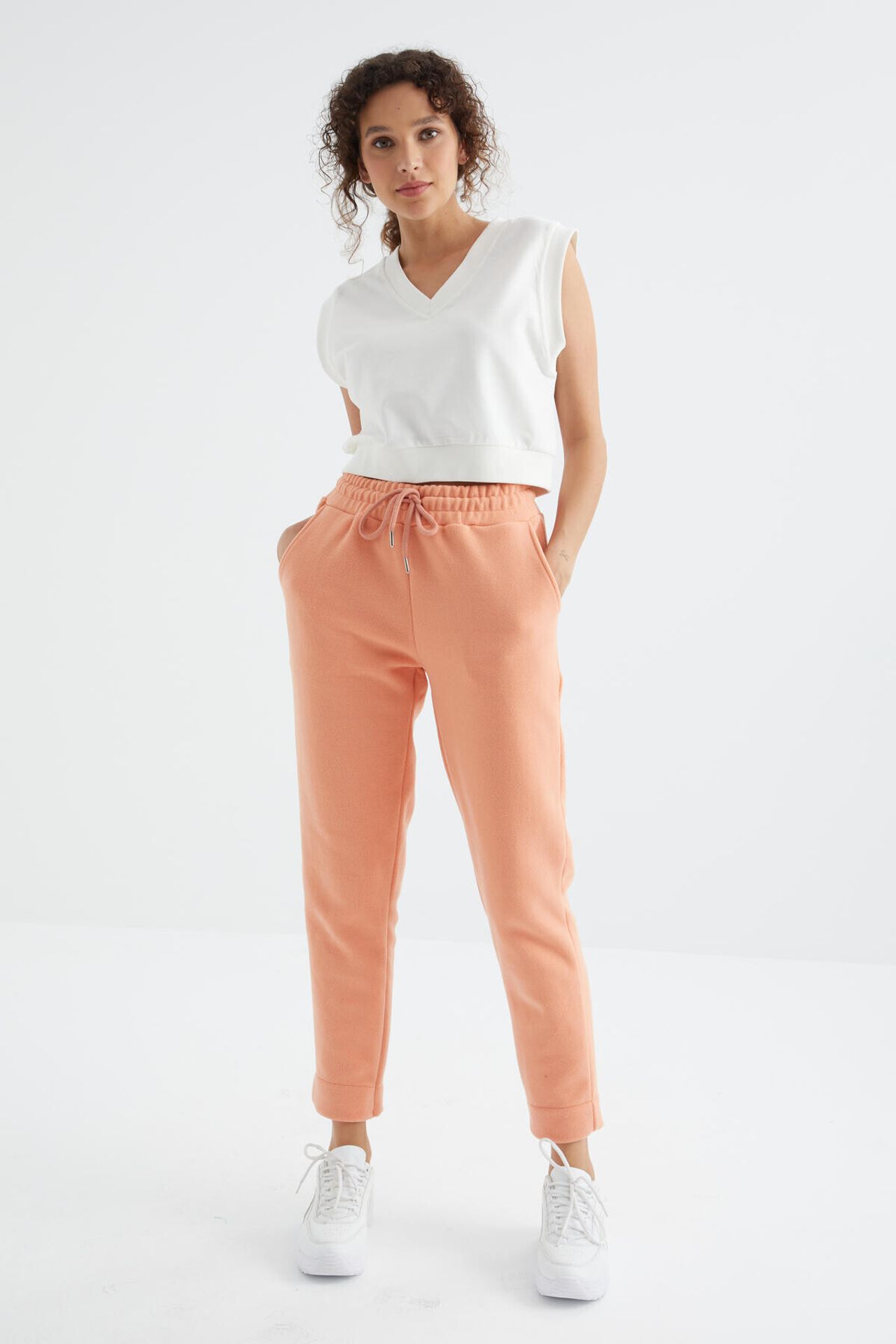 TOMMY Women's High Waist Jogger Sweatpants 5