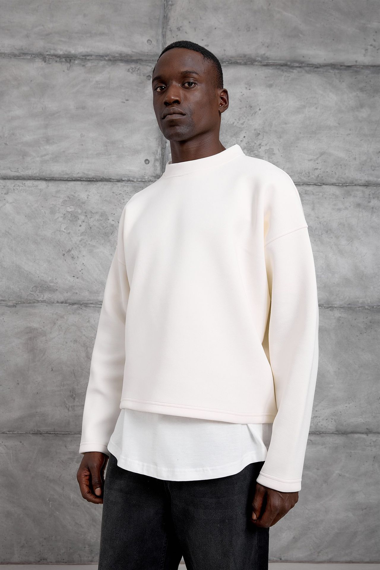 NOMARC Regular Kalıp Bisiklet Yaka Sweatshirt 2