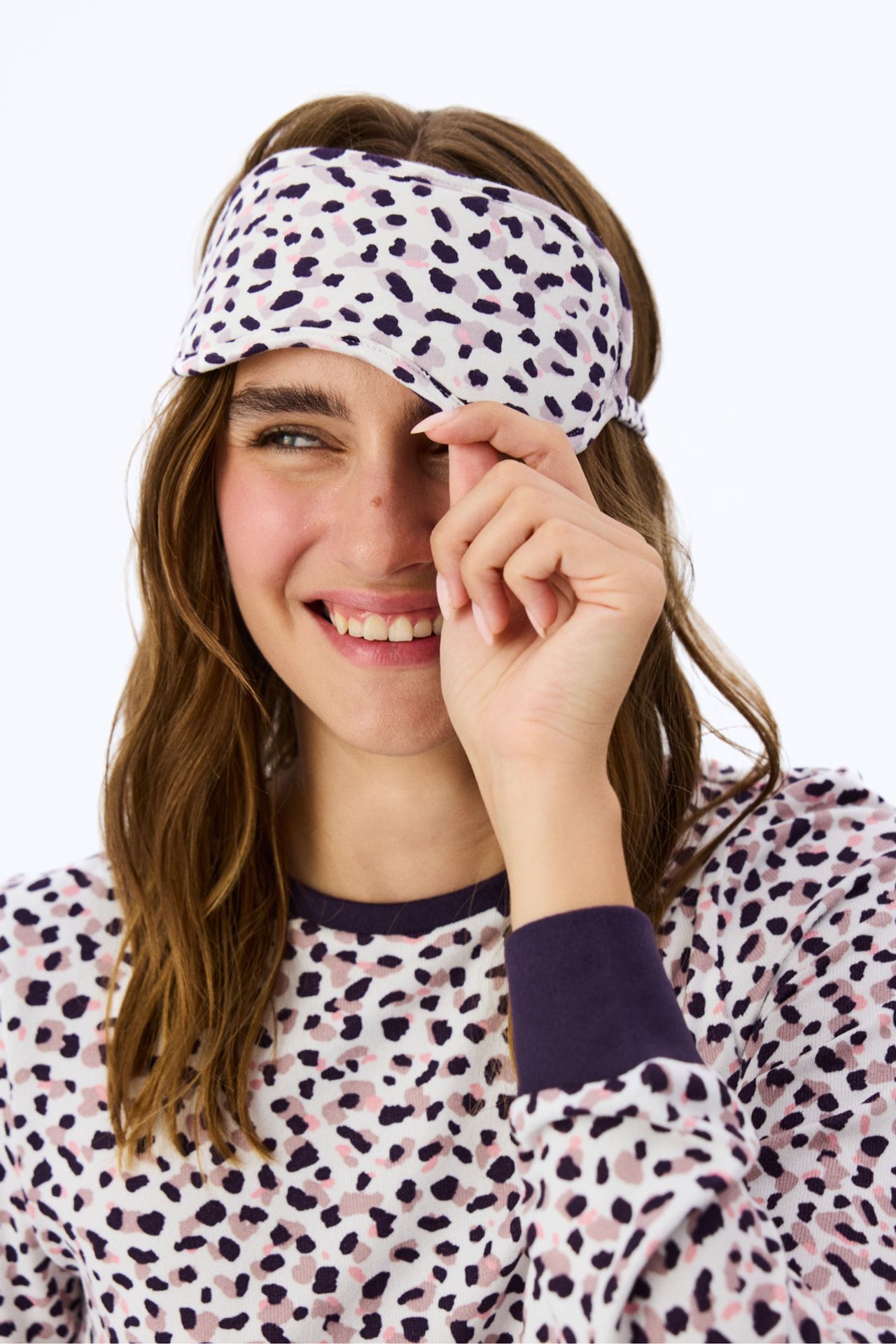 PENTI Midnight Mood Leopard Print Sleep Mask 2