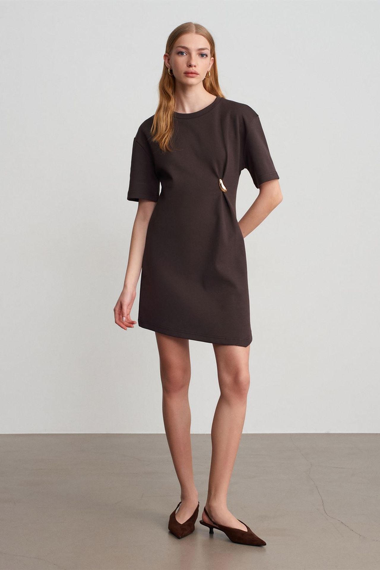 DILVIN Women's Mini Shift Dress 3