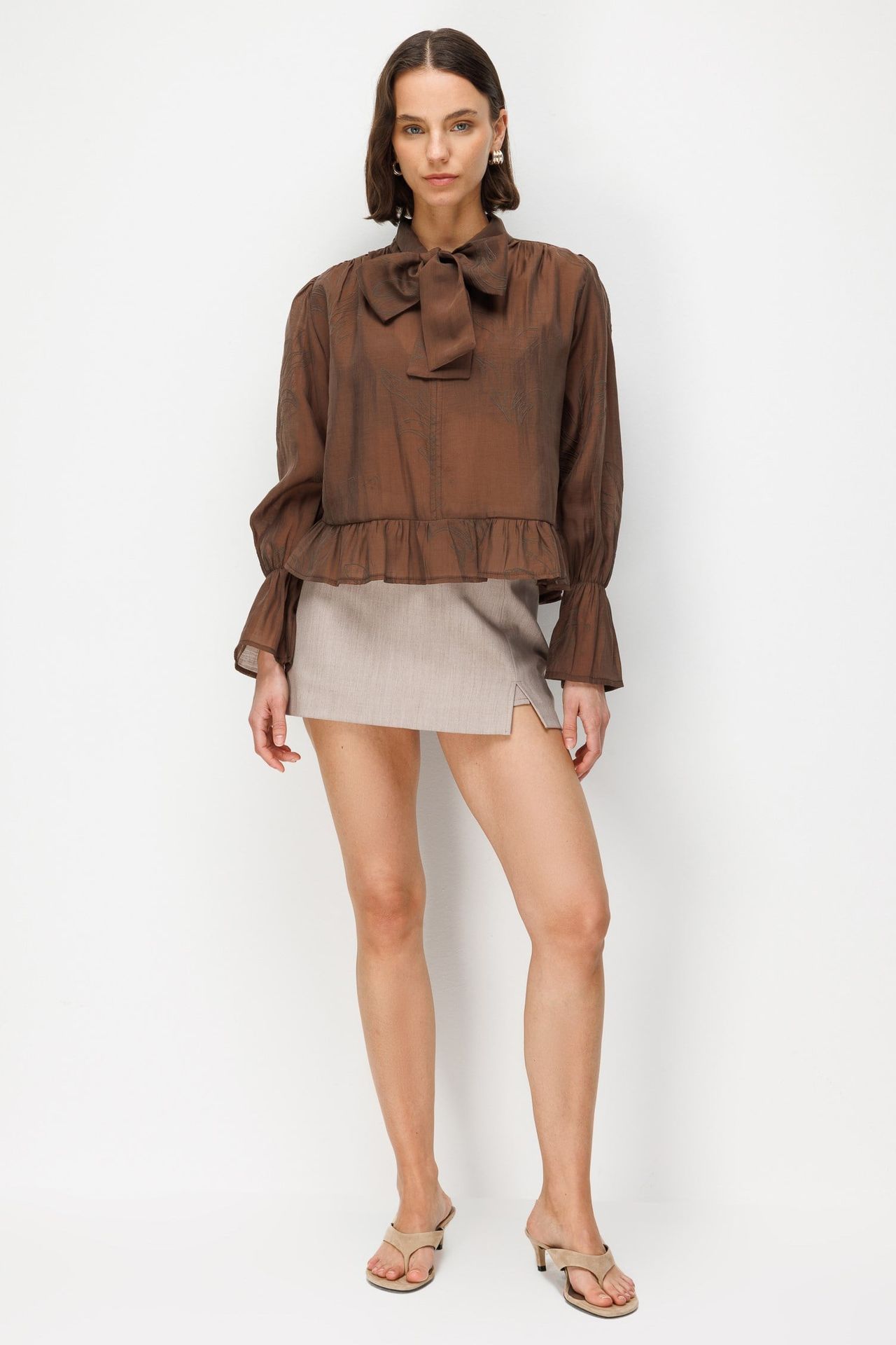 MIXRAY Cotton Blouse 2