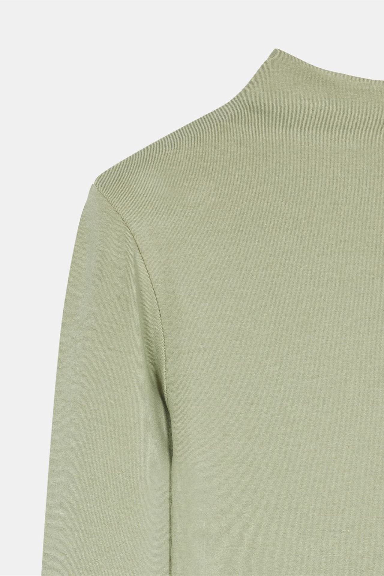 DILVIN Dar Kalıp Uzun Kollu Yarım Balıkçı Üst 7