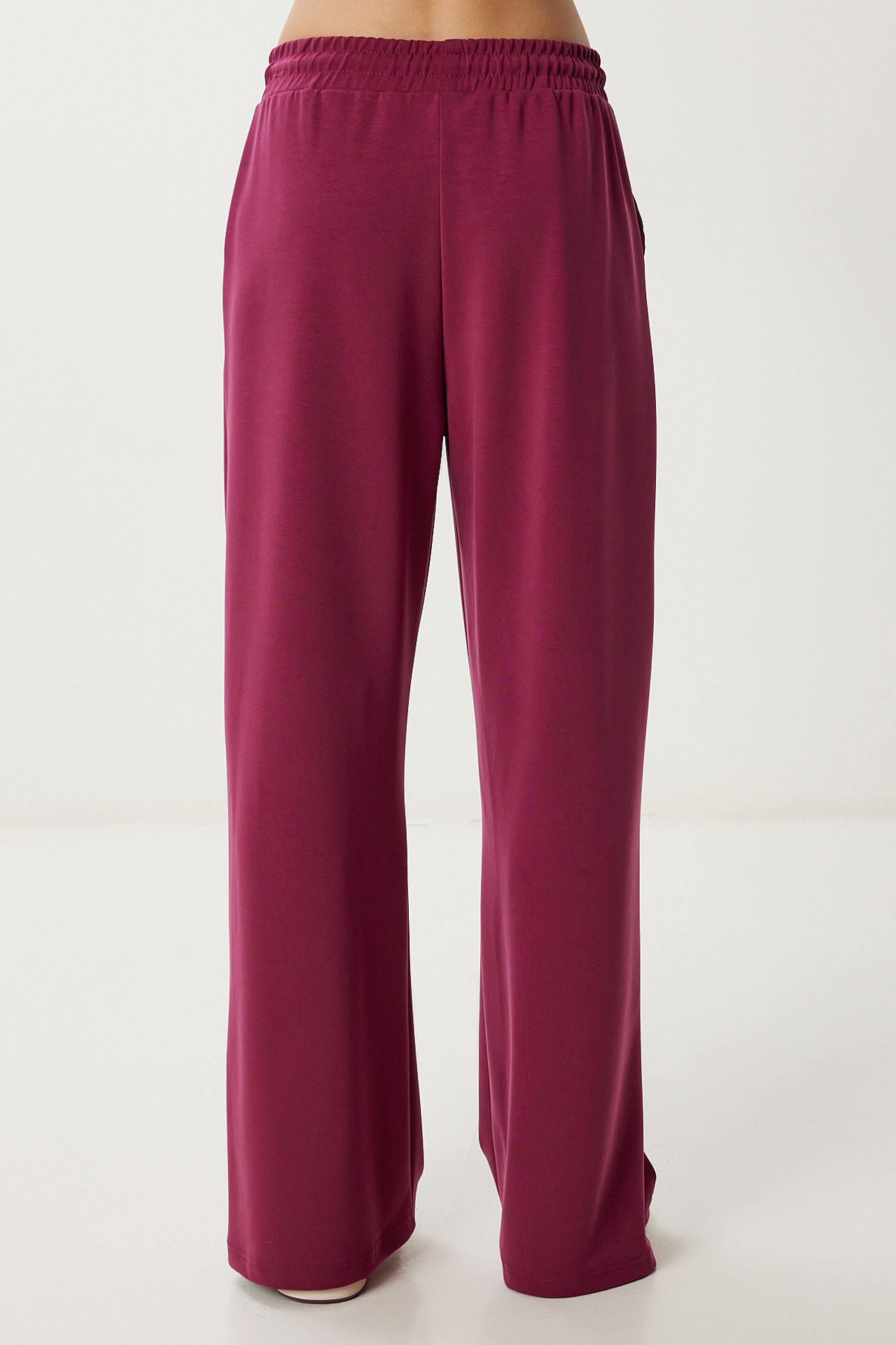 ISTANBUL Wide Leg Drawstring Waist Sweatpants 5