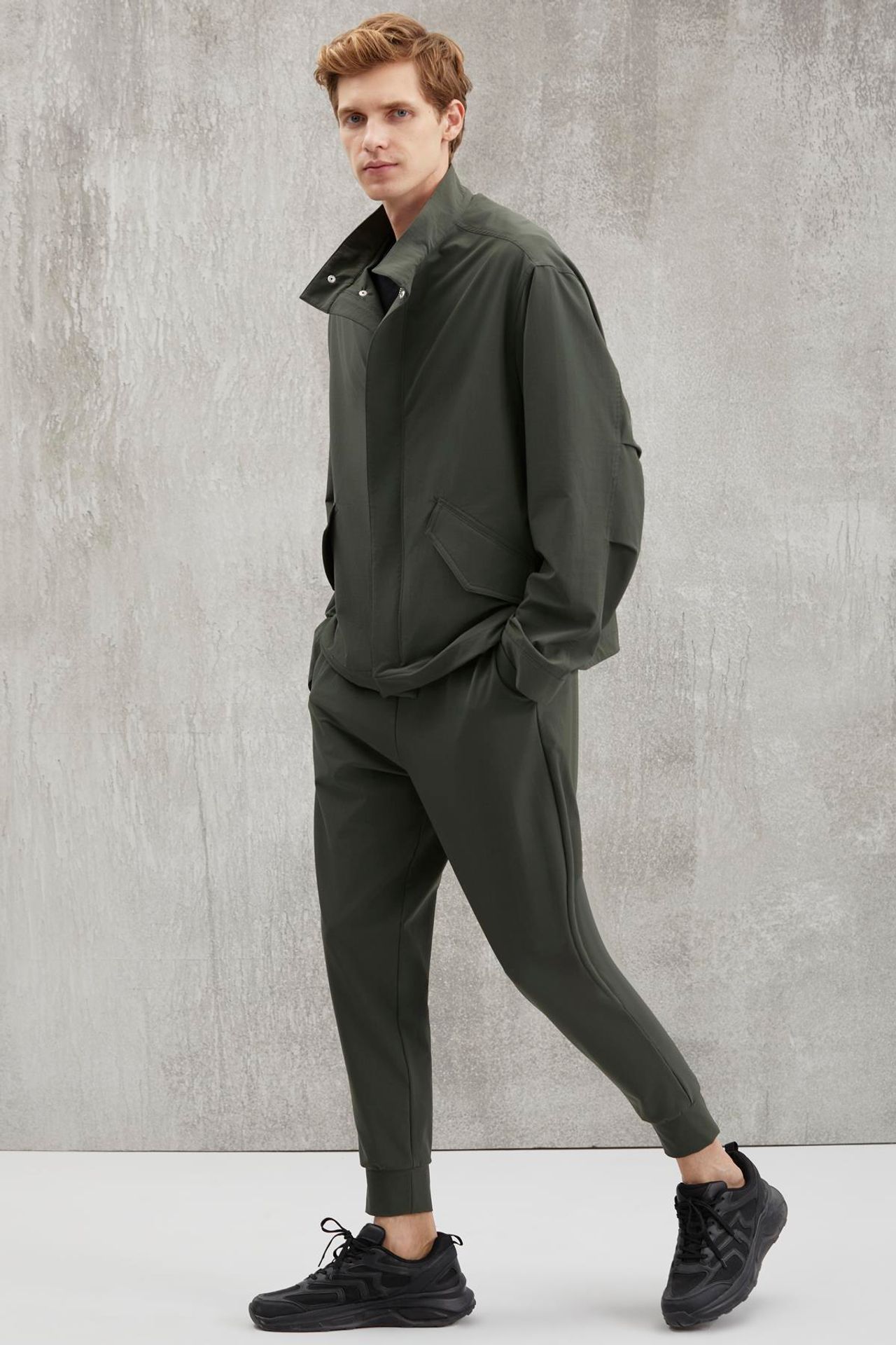GRIMELANGE Orta Belli Bilek Boy Jogger Pantolon 3