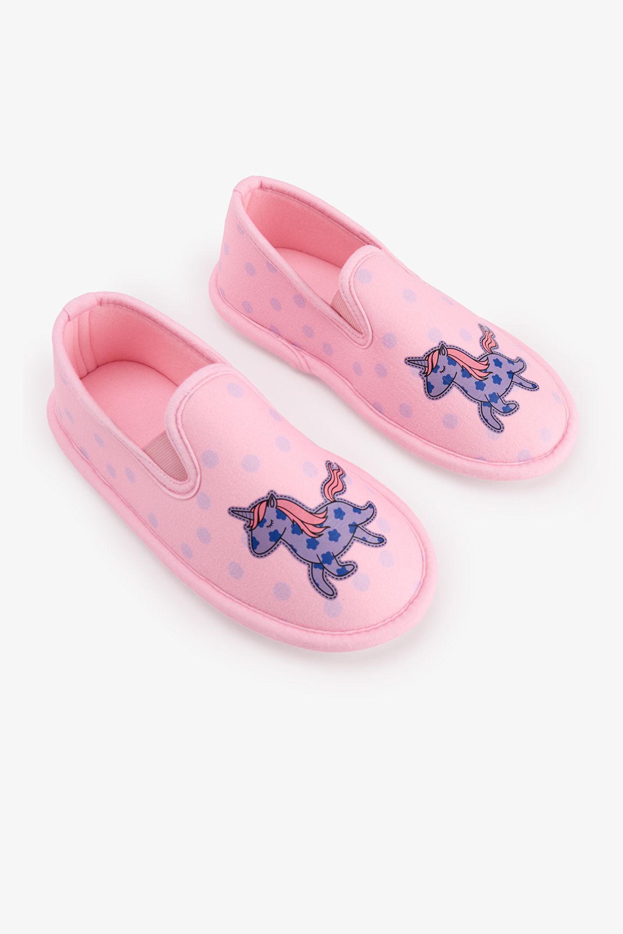 PENTI Girls' Loving Unicorn Textured Slippers 2
